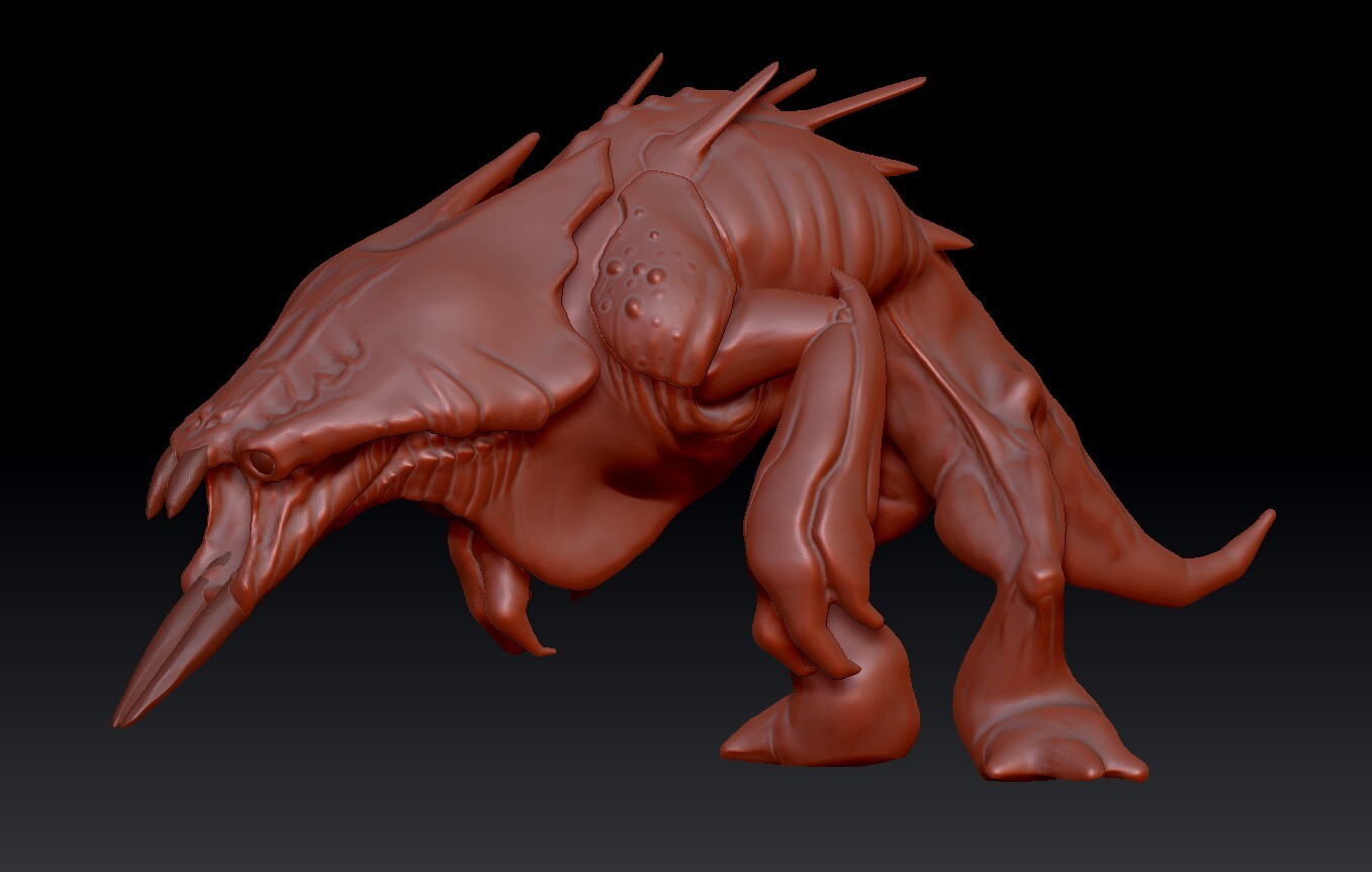 Rough sculpt
