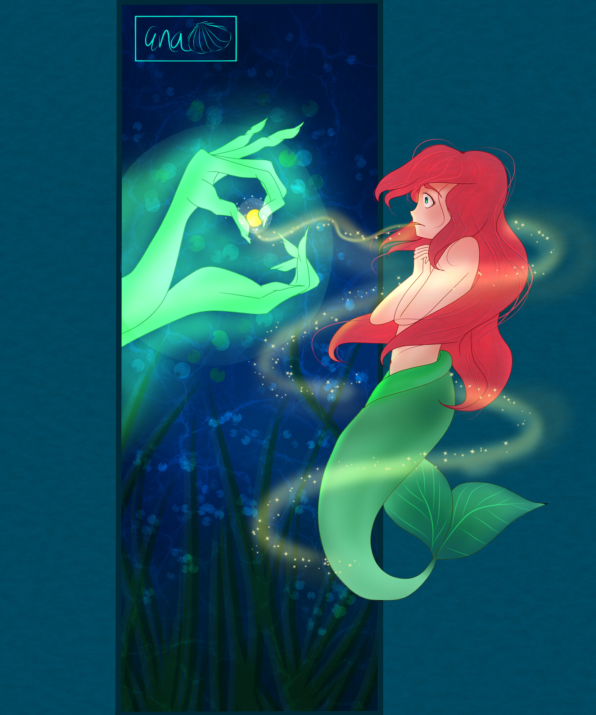 ArtStation Ariel loses her voice
