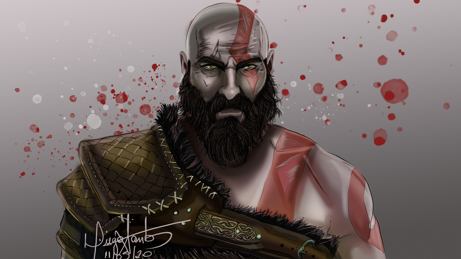Artstation Concept Art Kratos Diego Santos We hope you enjoy our growing collection of hd images to use as a background or home screen for your. artstation concept art kratos