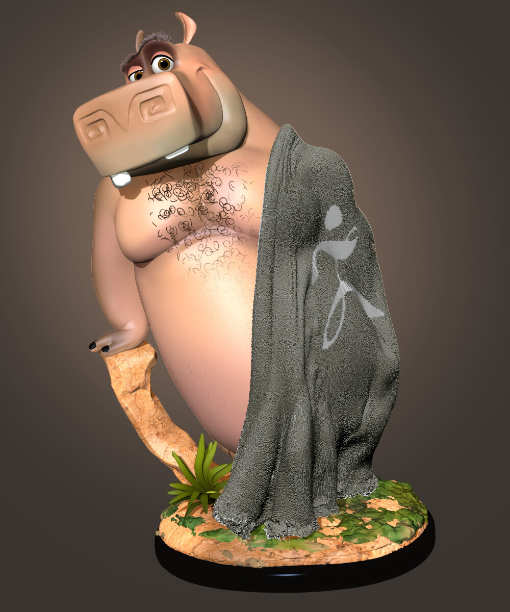 Moto Moto The Naked Hippo : r/DreamWorks