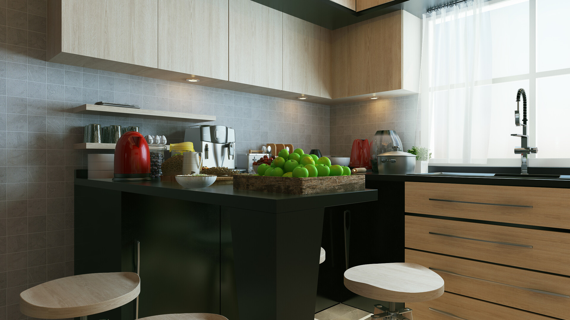 Eslam Hamed - Modern Kitchen Design ( Egypt)