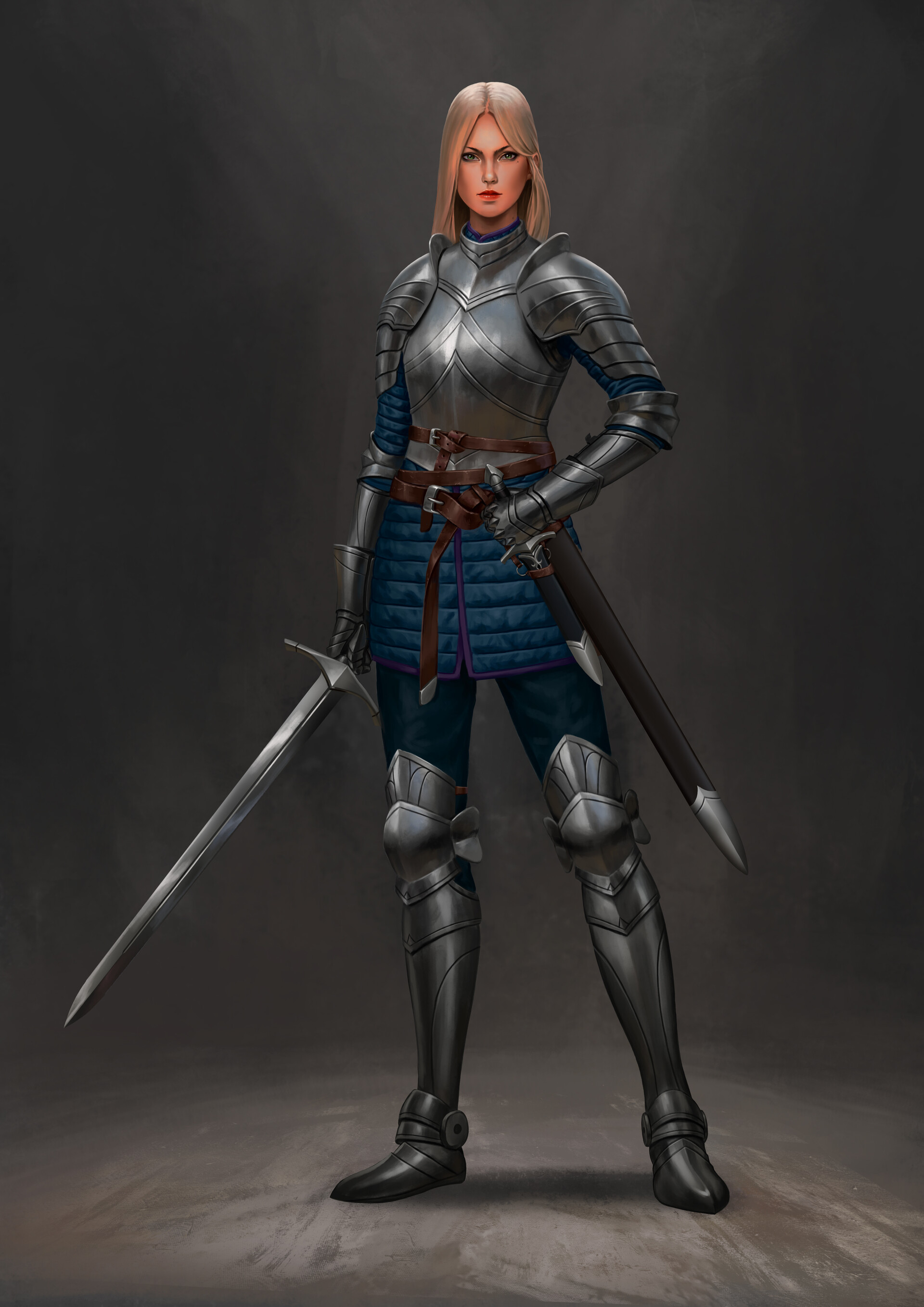 Female Knight, Chris Setra.