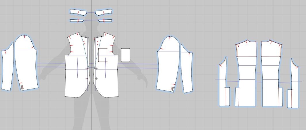 Jacket MD Pattern 