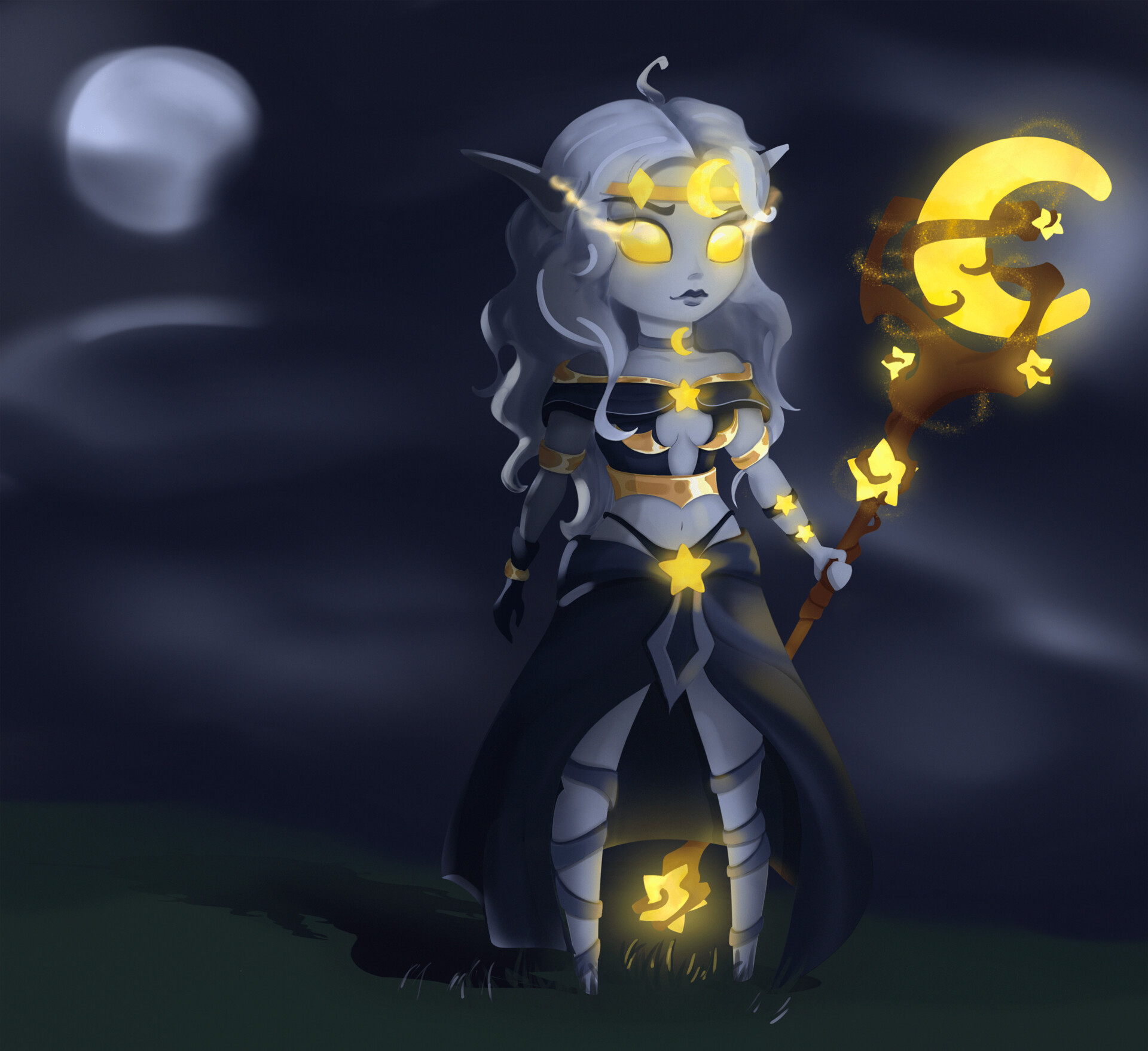 ArtStation - Elf witch