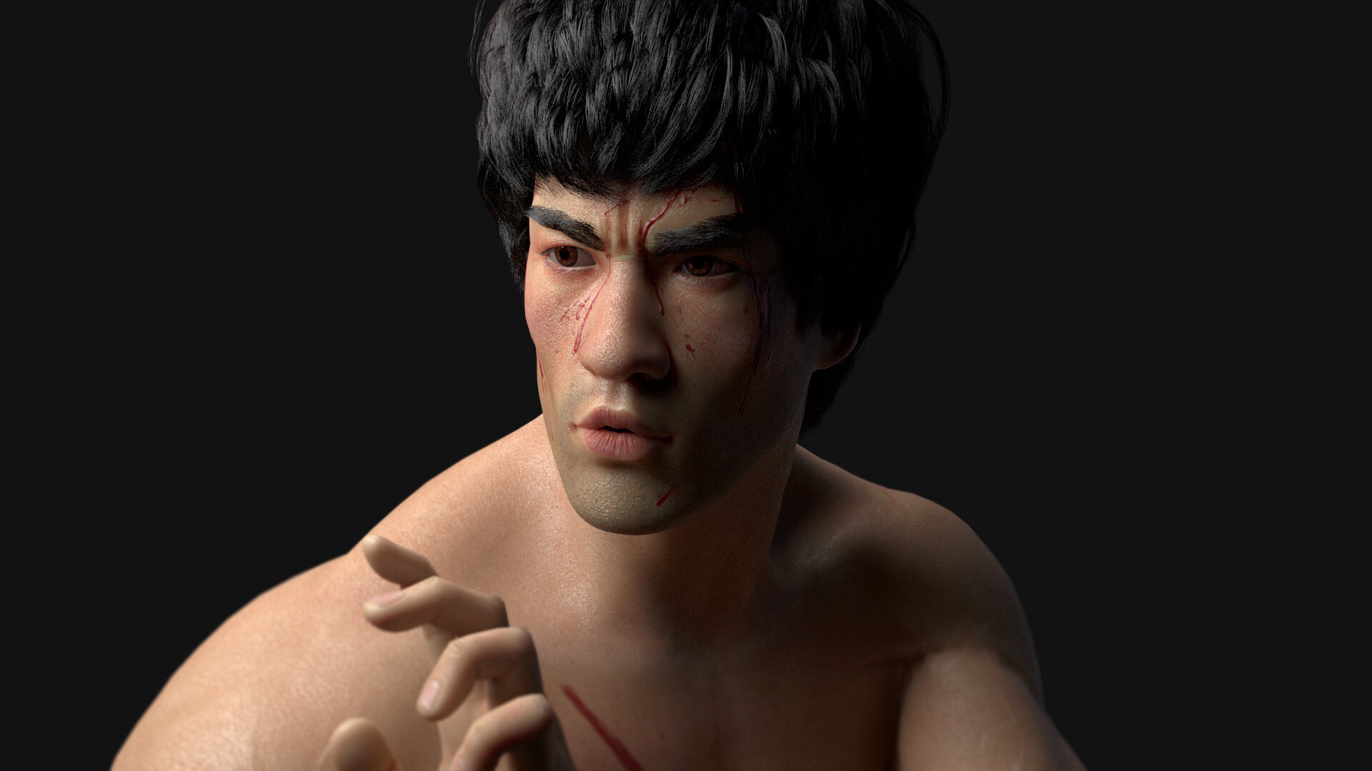 Polywick Graphics, PH, Corp. (dba. Polywick Studio) - Bruce Lee Real Time  Render