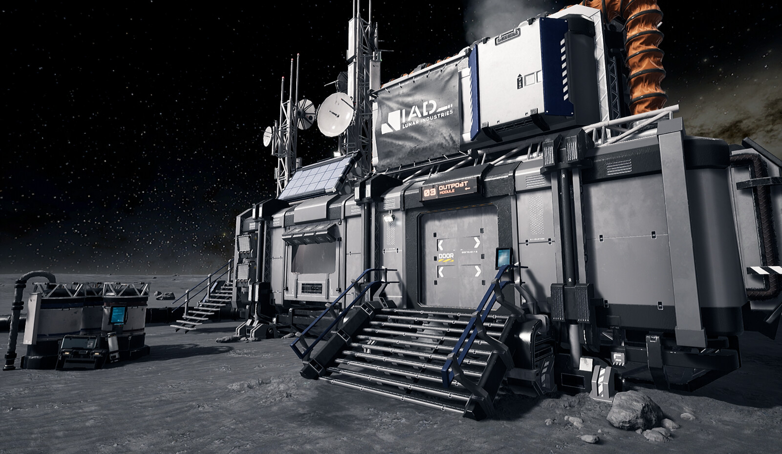 Base module. Lunar Module Base.
