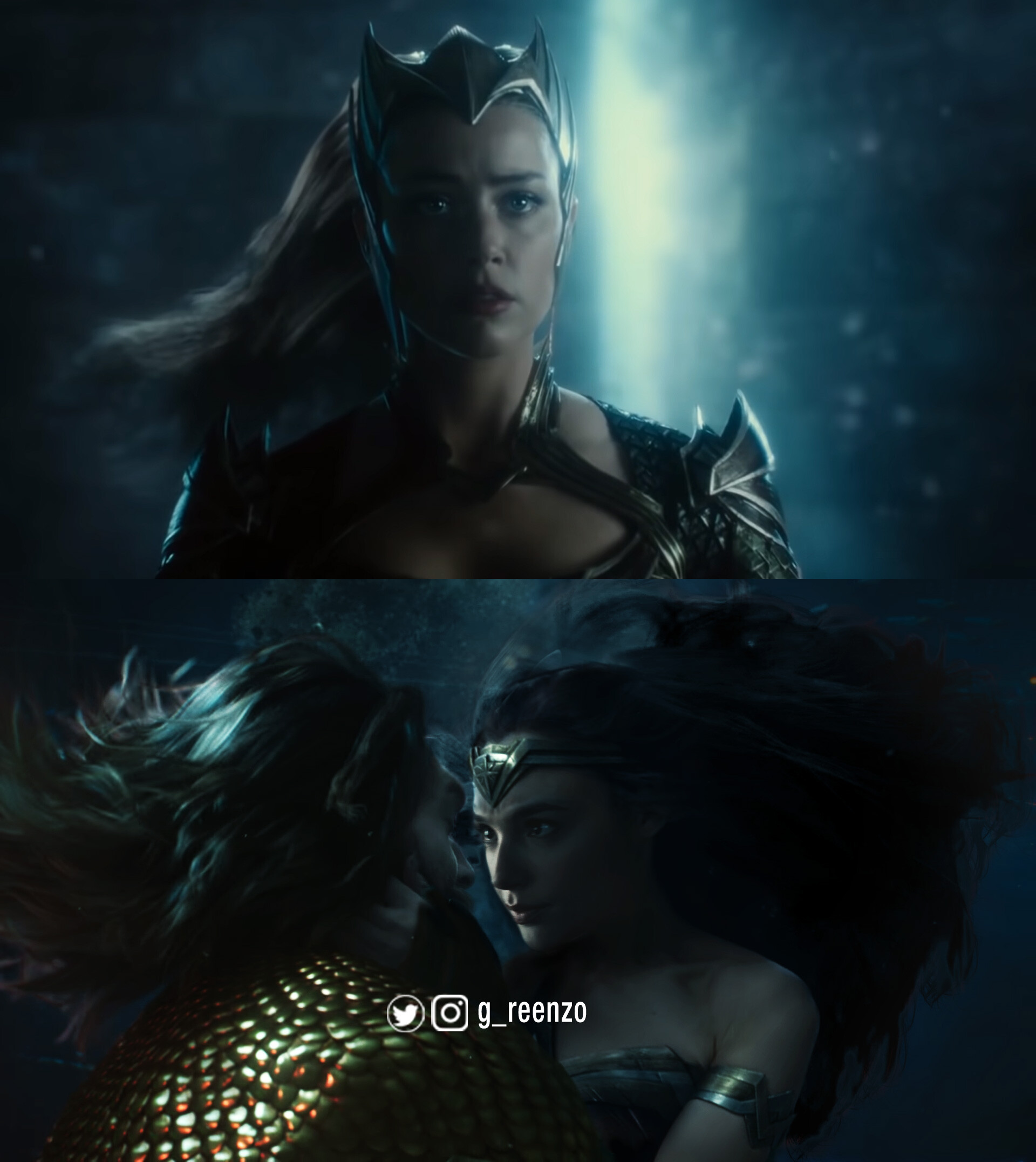 Artstation Aquaman Betrays Mera With Wonder Woman