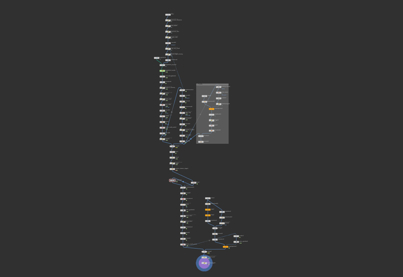 Here is the final node graph