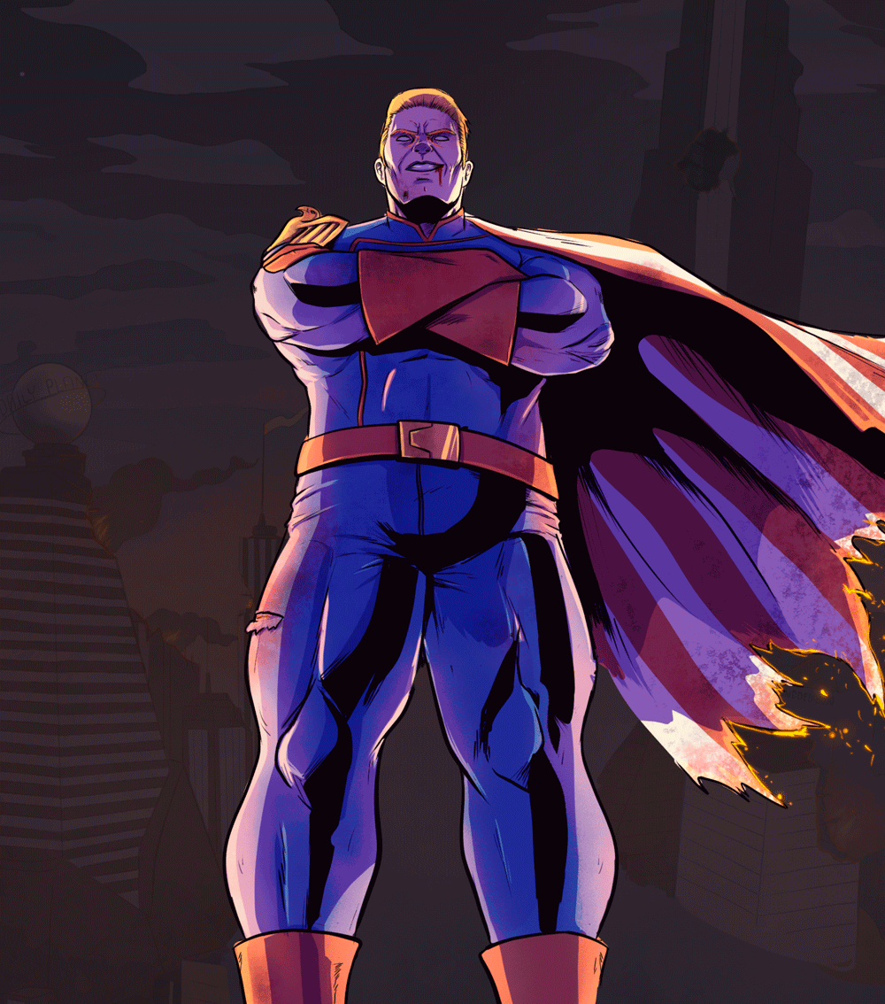Artstation The Boys Vs Superman David Martinez Conddedibujo