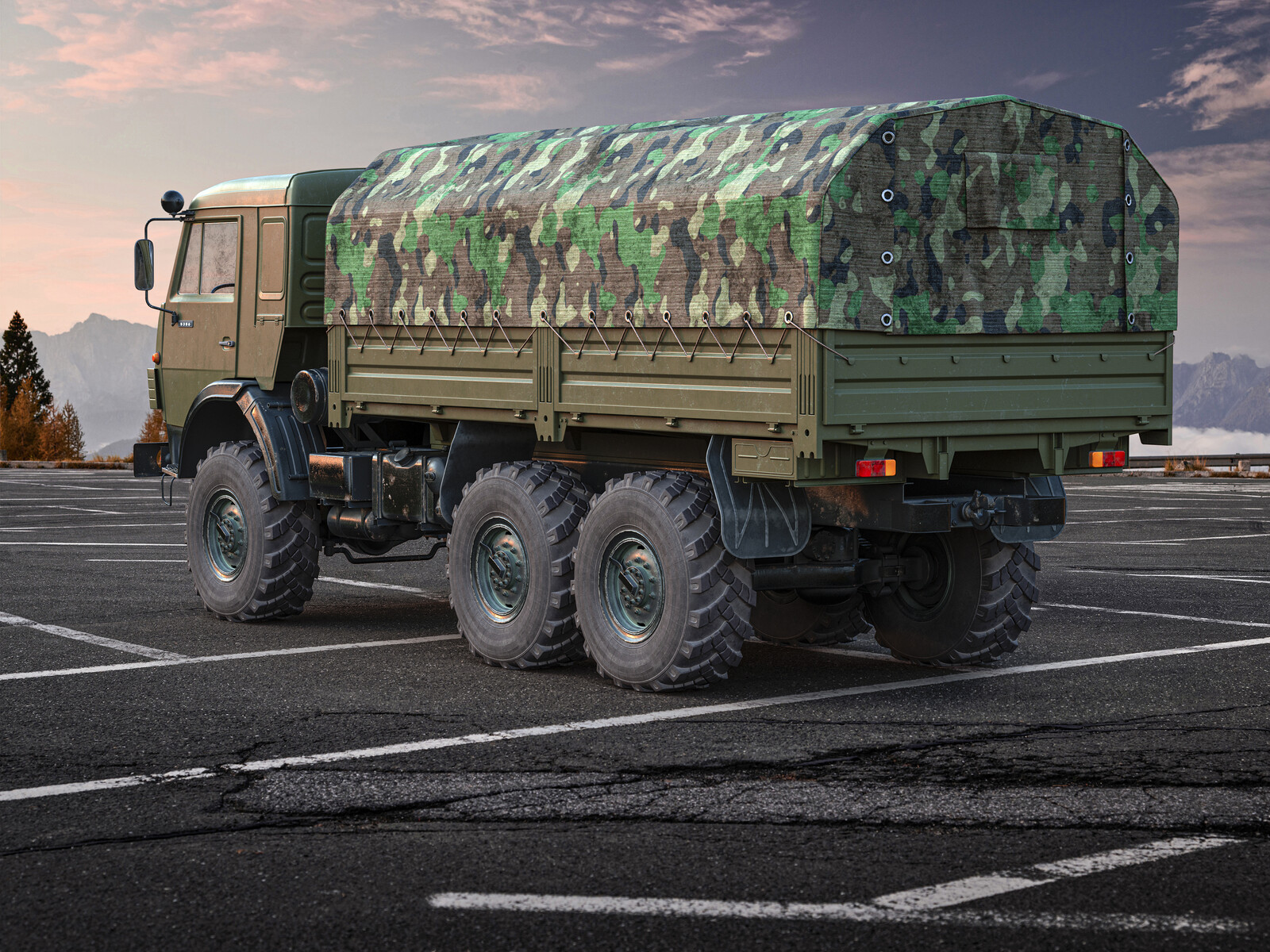 Картинки камаз 5350