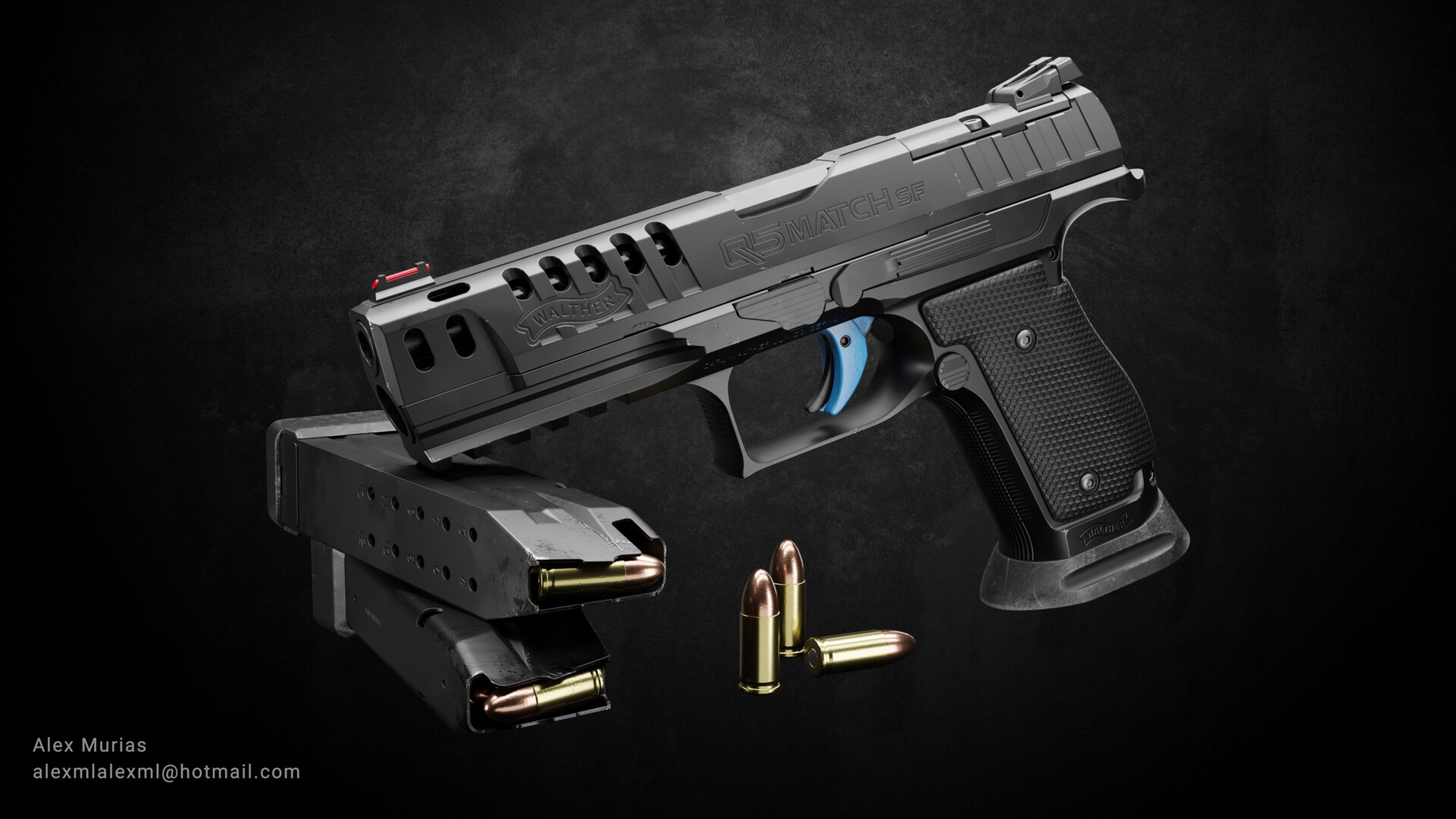 ArtStation - Walther Q5 Match SF Pistol