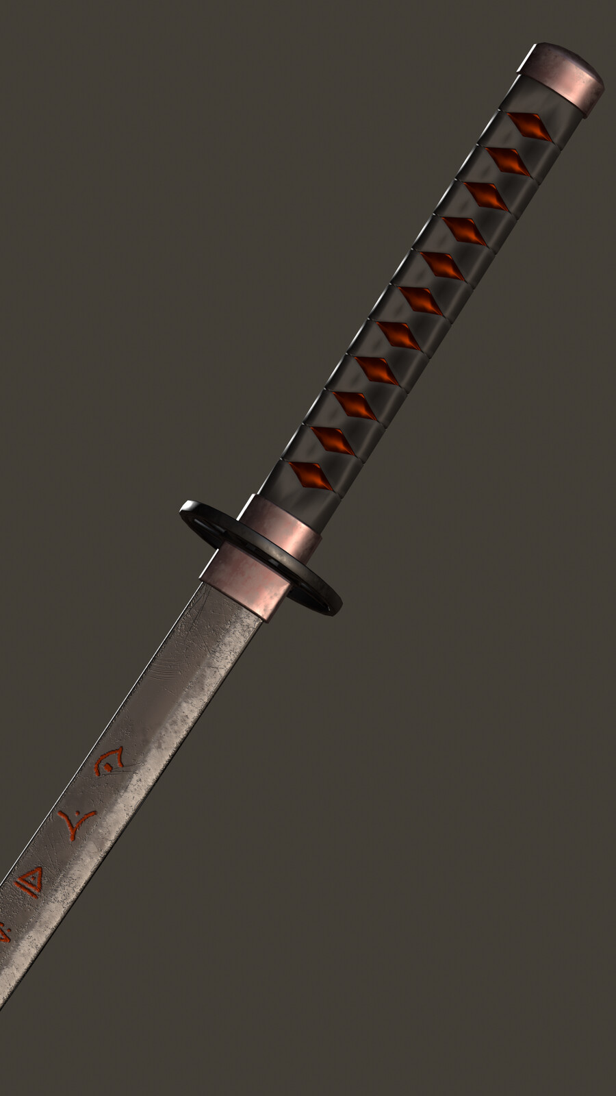 Fire Katana - Swordtember