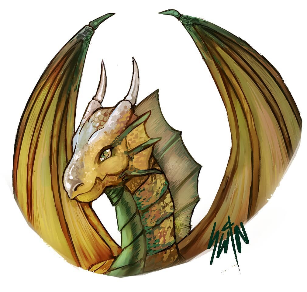 Skjult gispende Specialisere ArtStation - young bronze dragon
