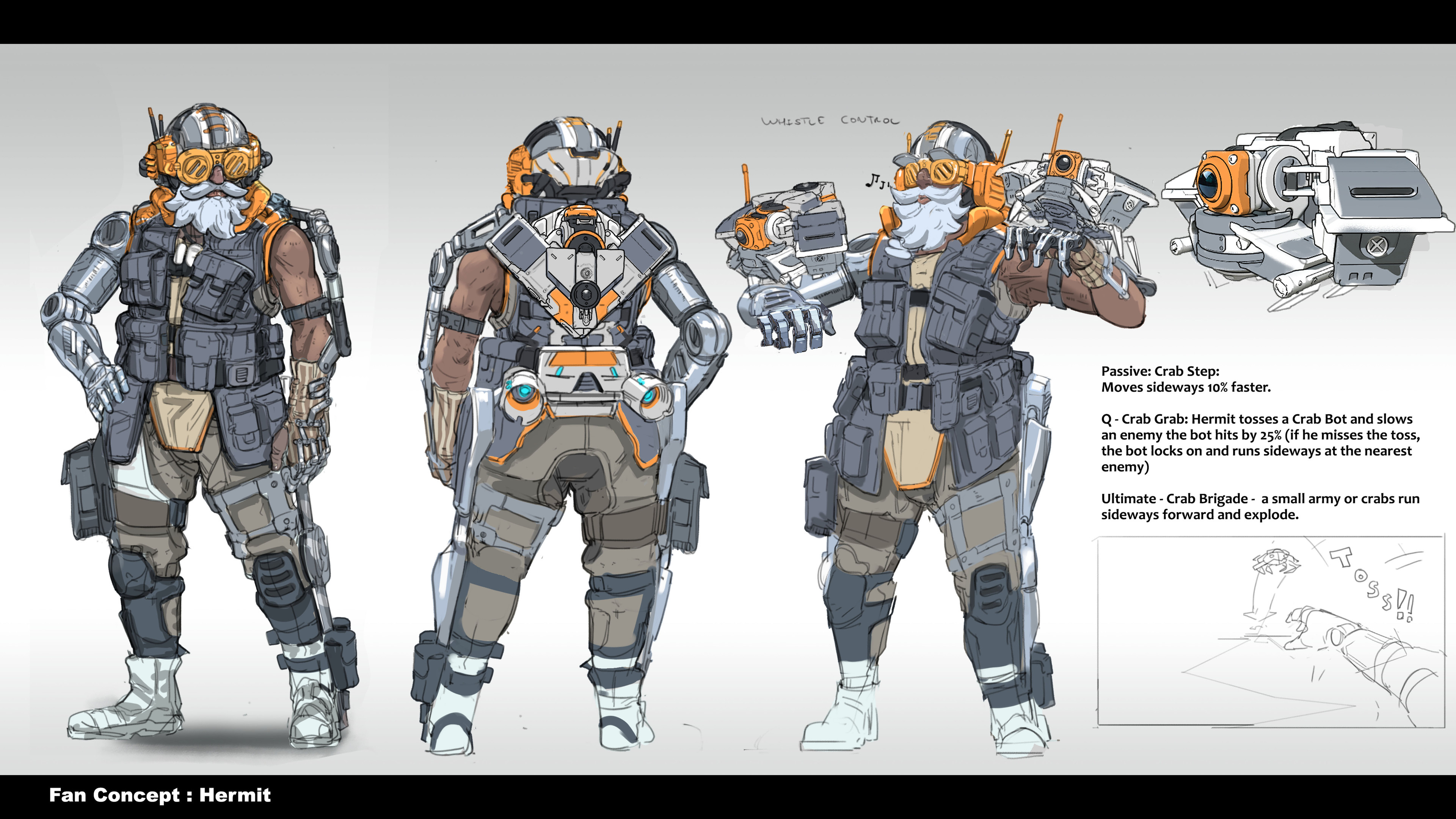 Apex Legends character fan concept - Chromalure : r/apexlegends