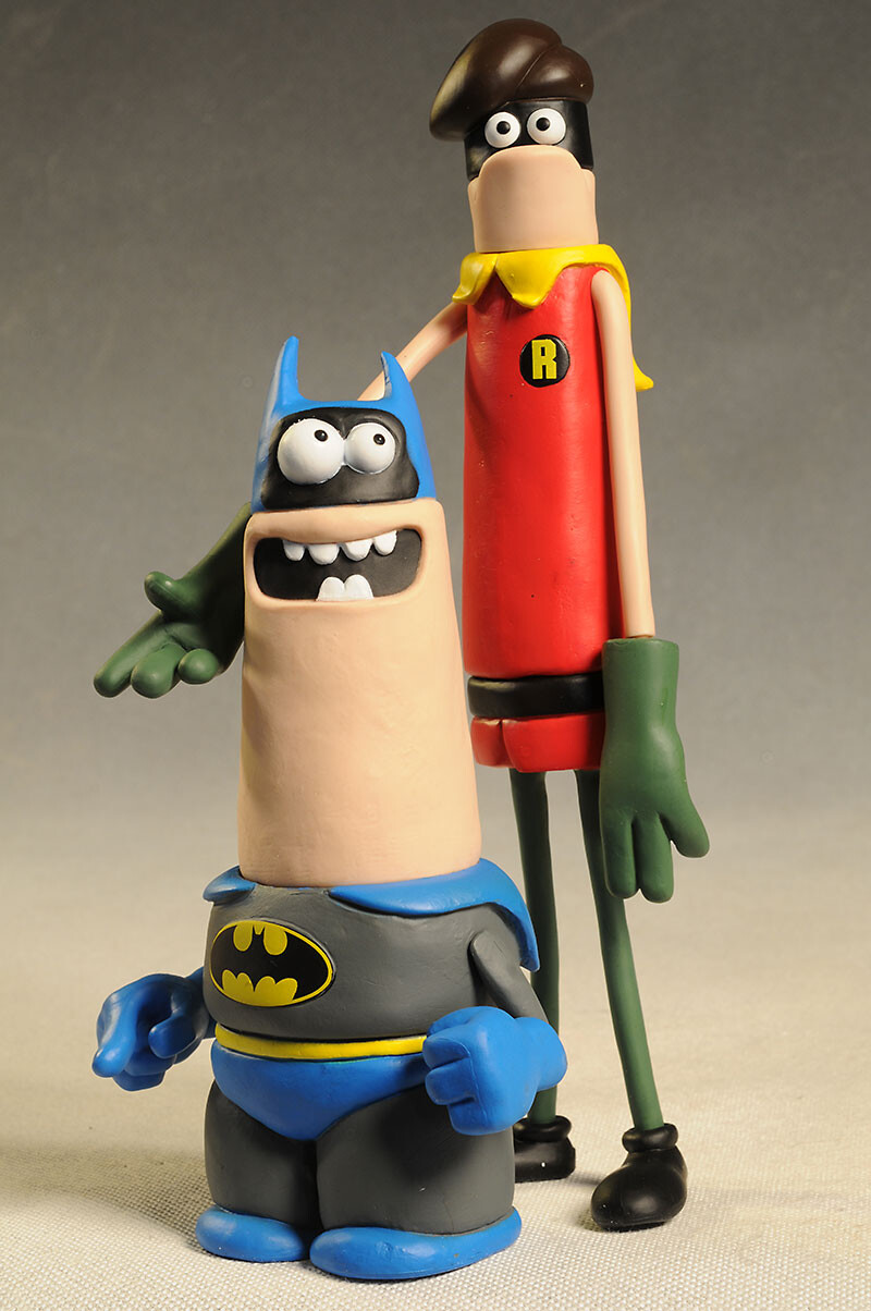 Claymation Tributes Celebrate Iconic Green and Blue Characters