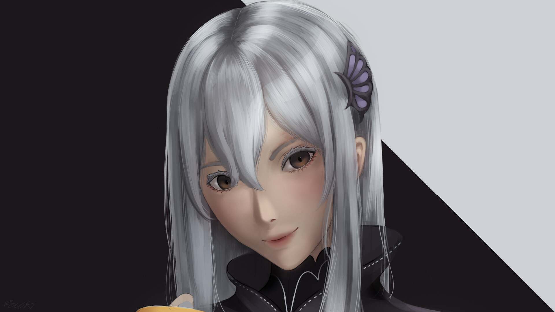Artstation Re Zero Echidna Fuyuki Hime