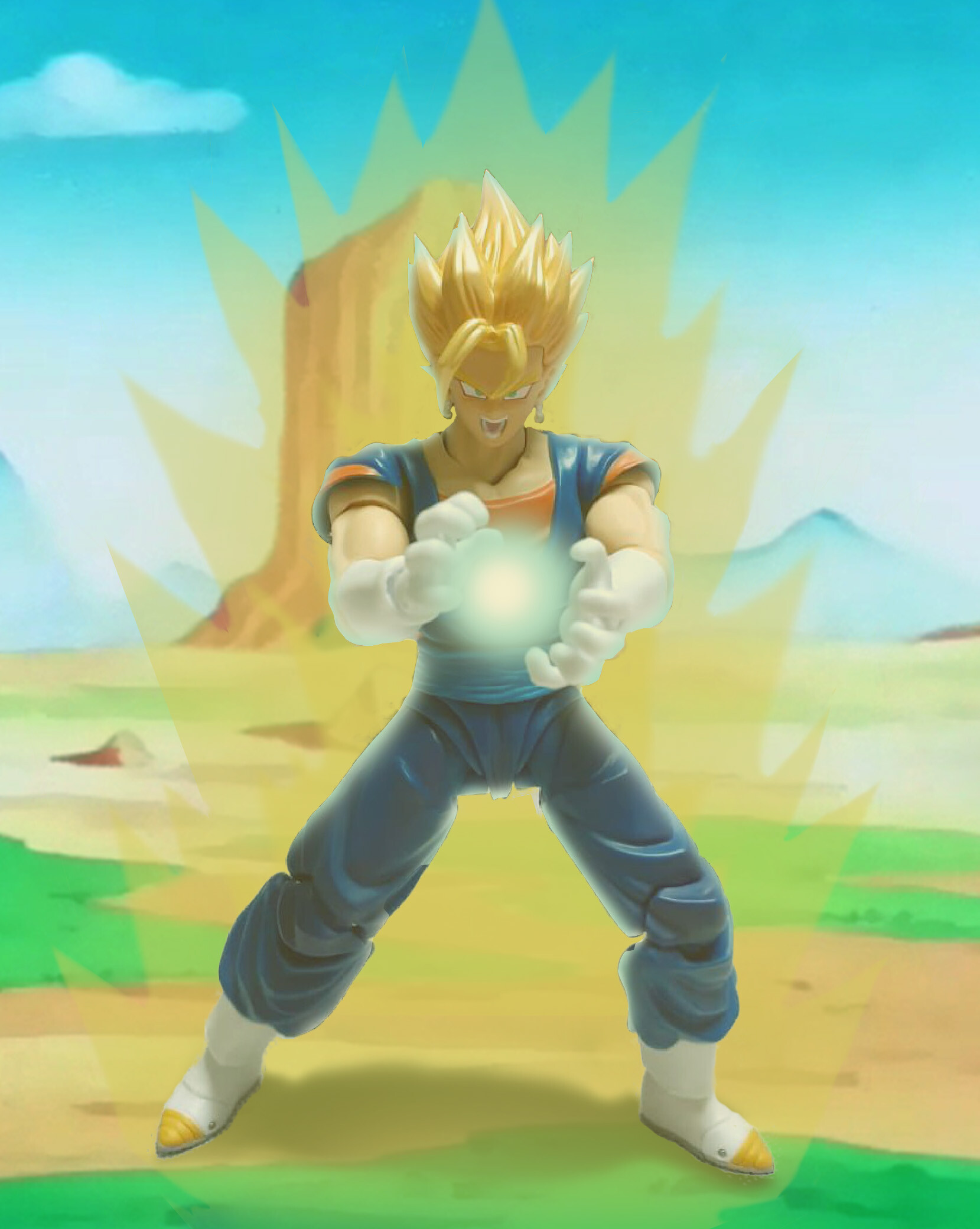 Gustavo Mendes - Dragon Ball Dokkan Battle - New Goku Kaioken Concept