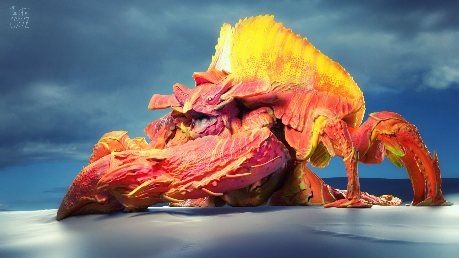 ArtStation CRAB KAIJU
