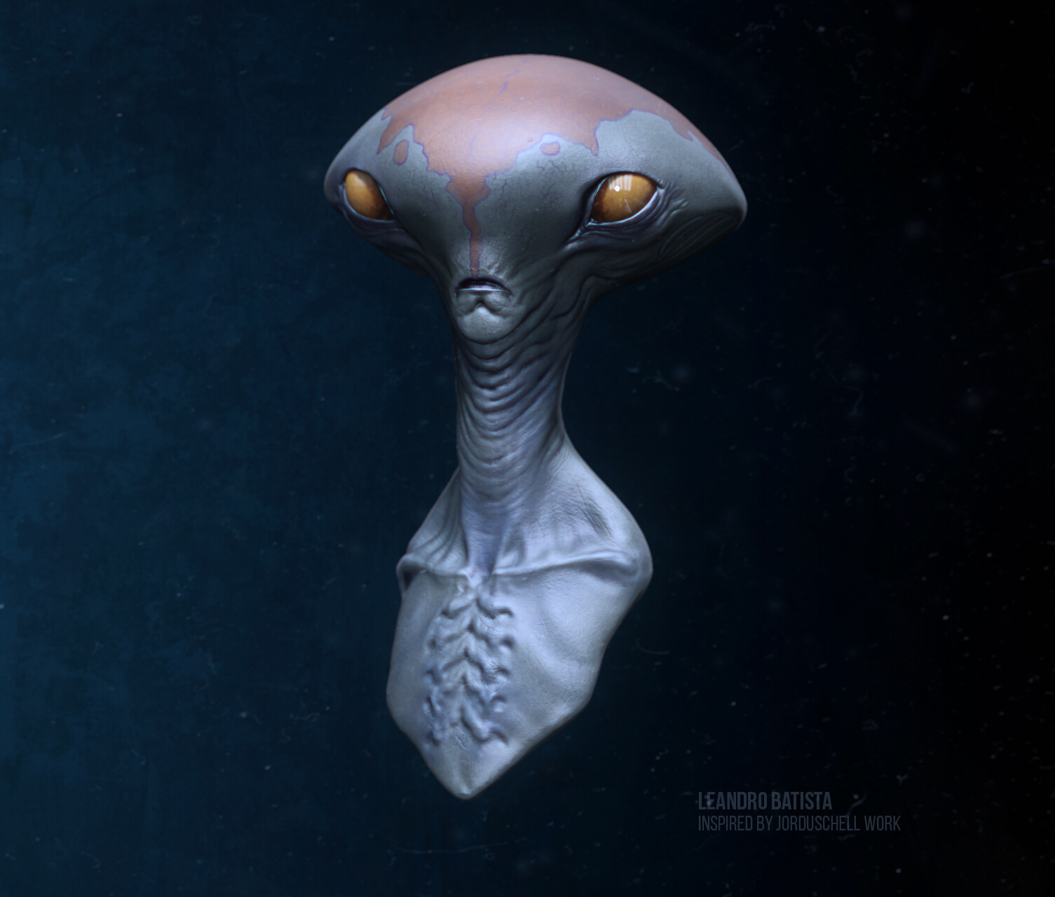 ArtStation - Alien - inspired by Jorduschell Work