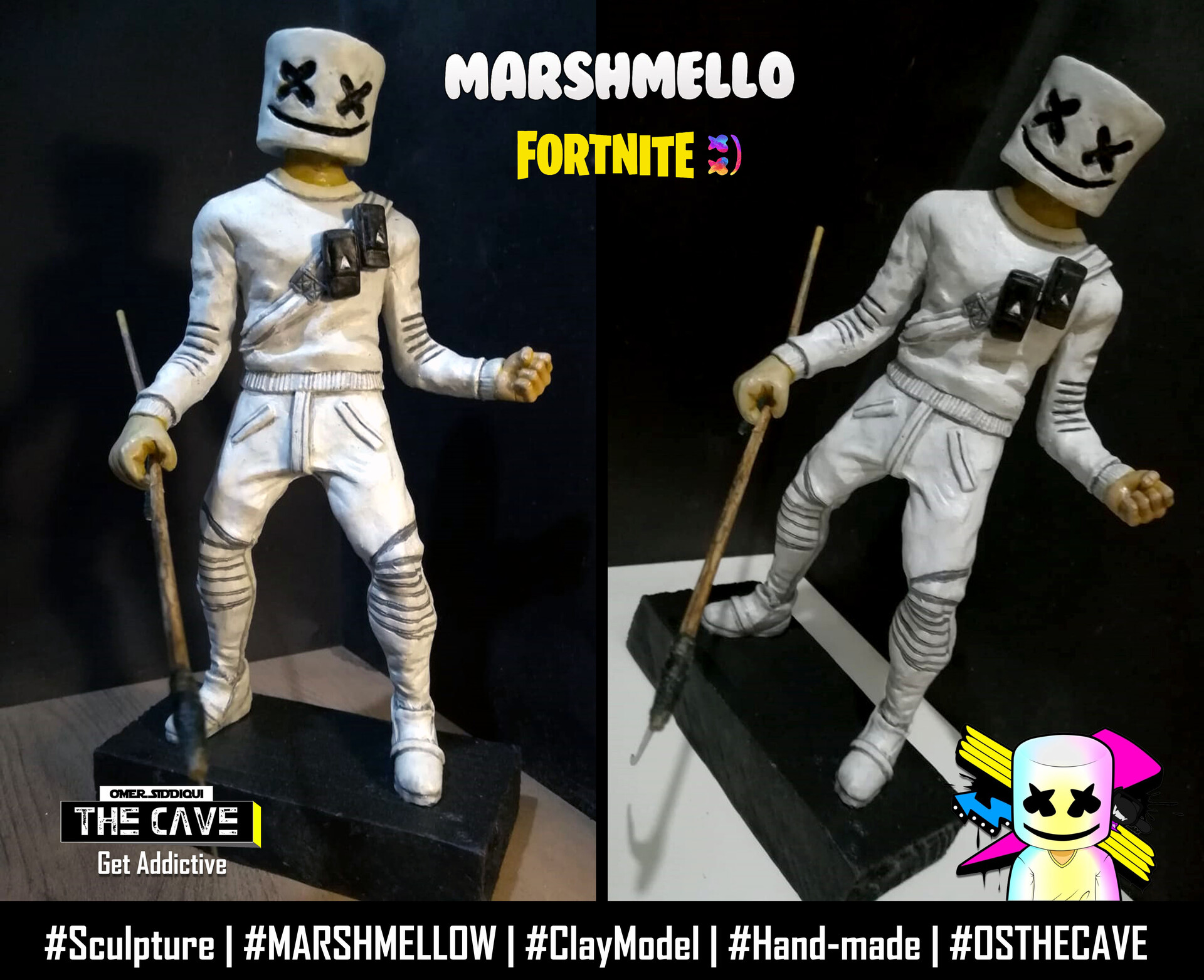 Muñeco marshmello fortnite deals