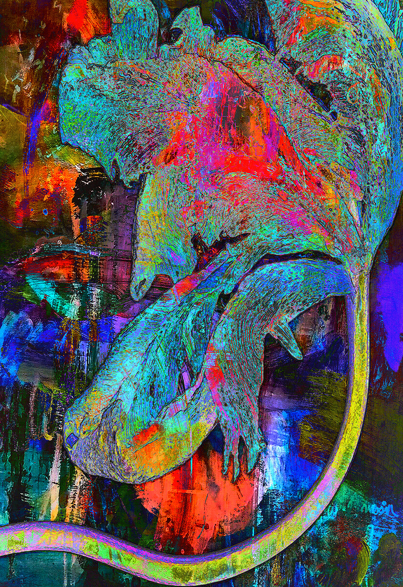 Pierre P Fortin Fleur 1 Croquis 80