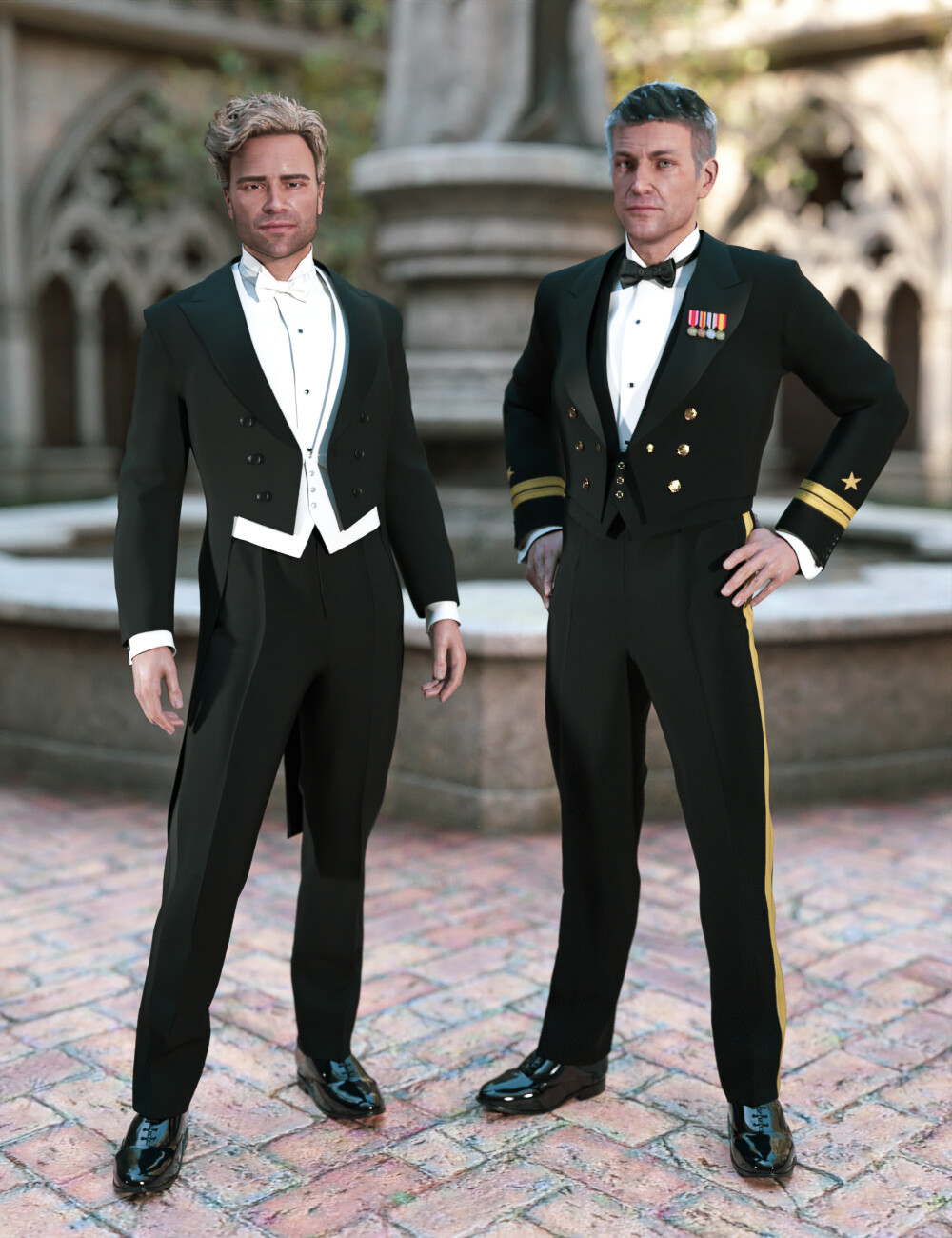 White tie outfit online