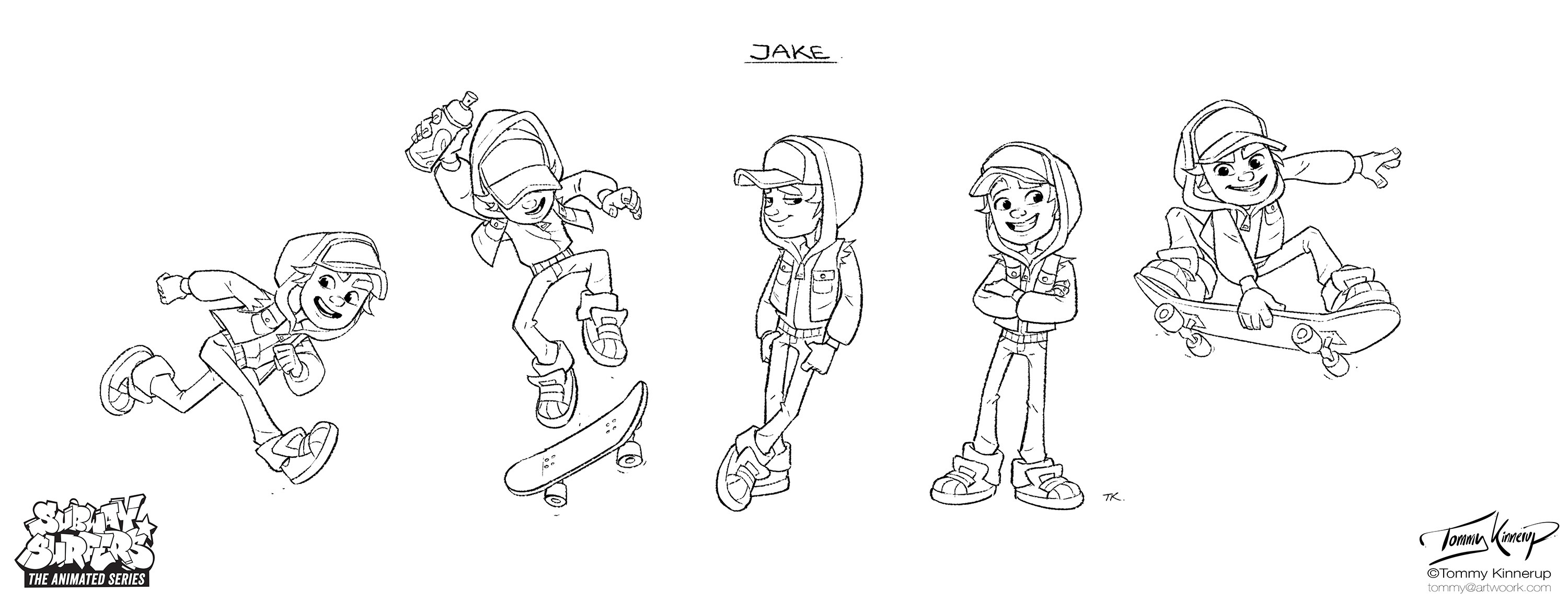 ArtStation - Jake Subway Surfer