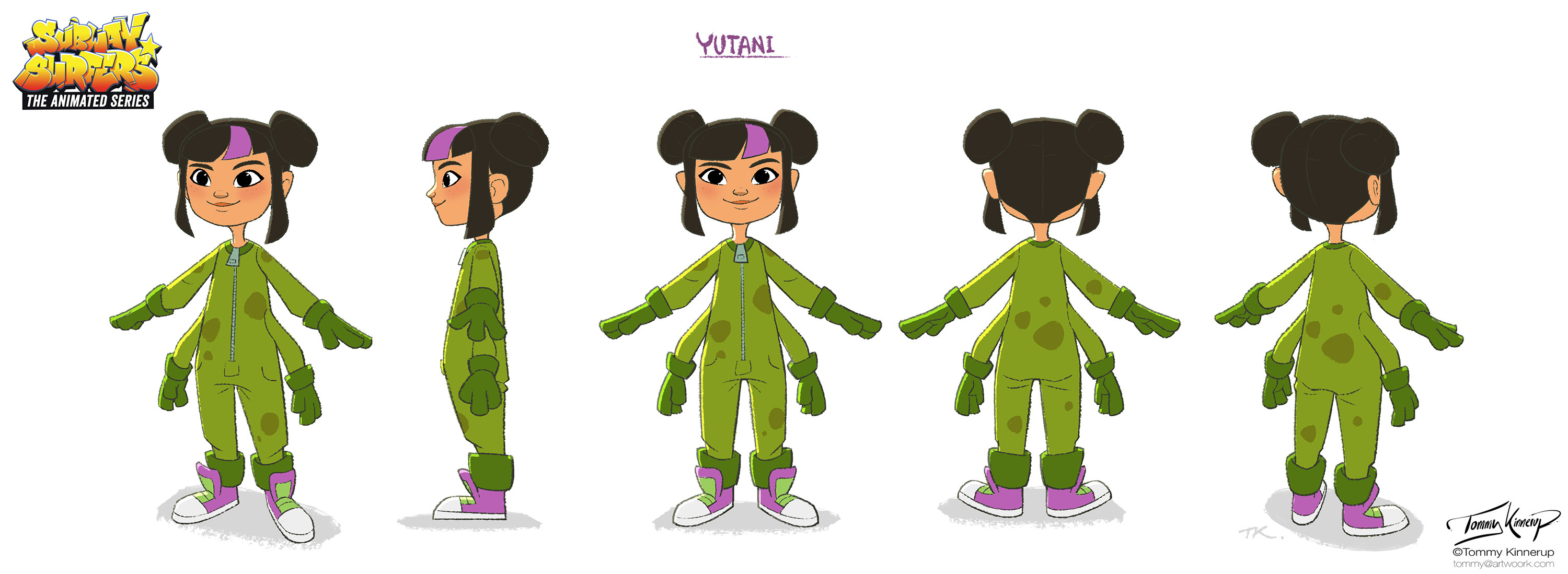 ArtStation - Character Designs for Subway Surfers The Animated Series