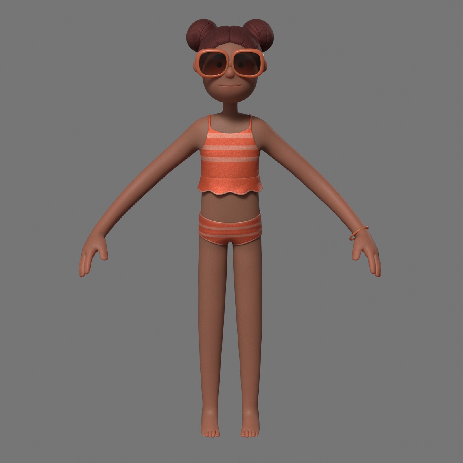 Daughter A Swimsuit  Lookdev