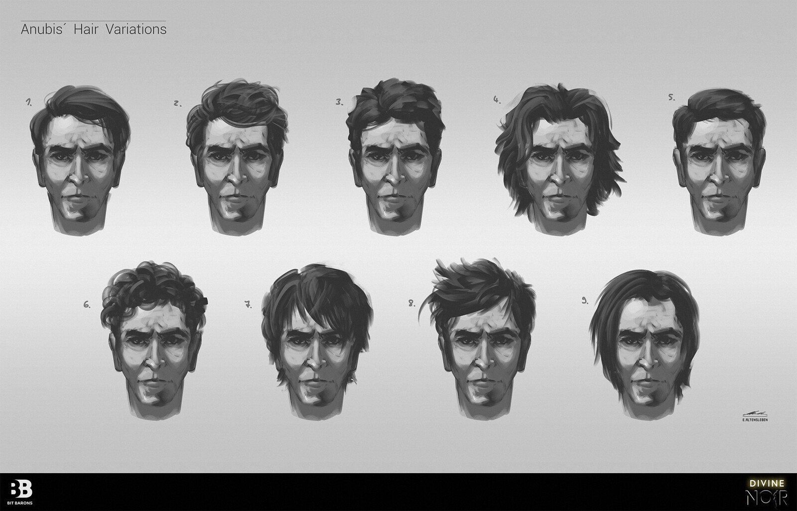 Anubis - Hair Variations