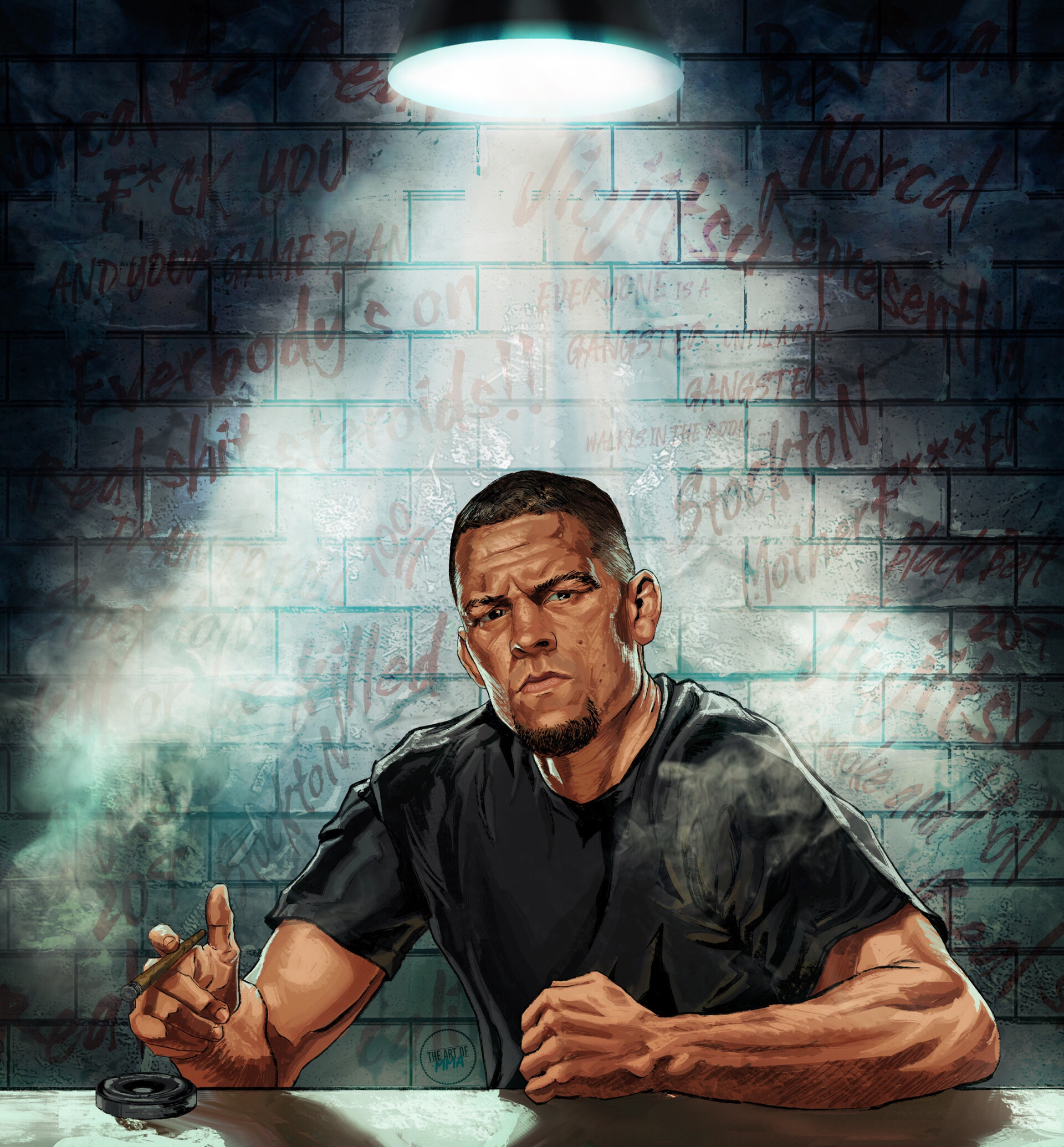 Nate diaz обои