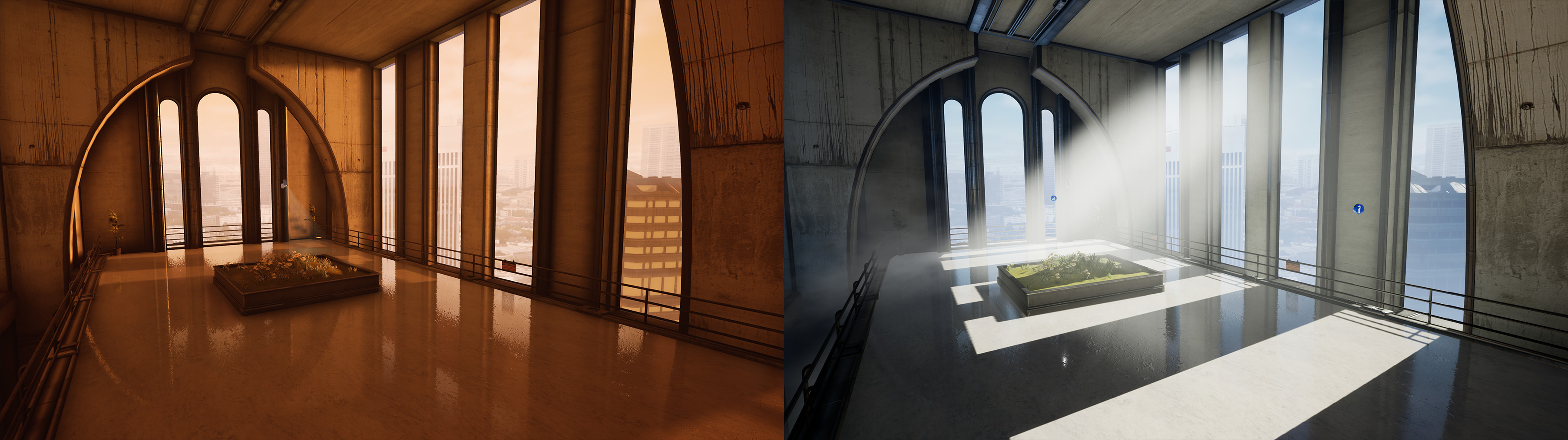 Comparison with the original