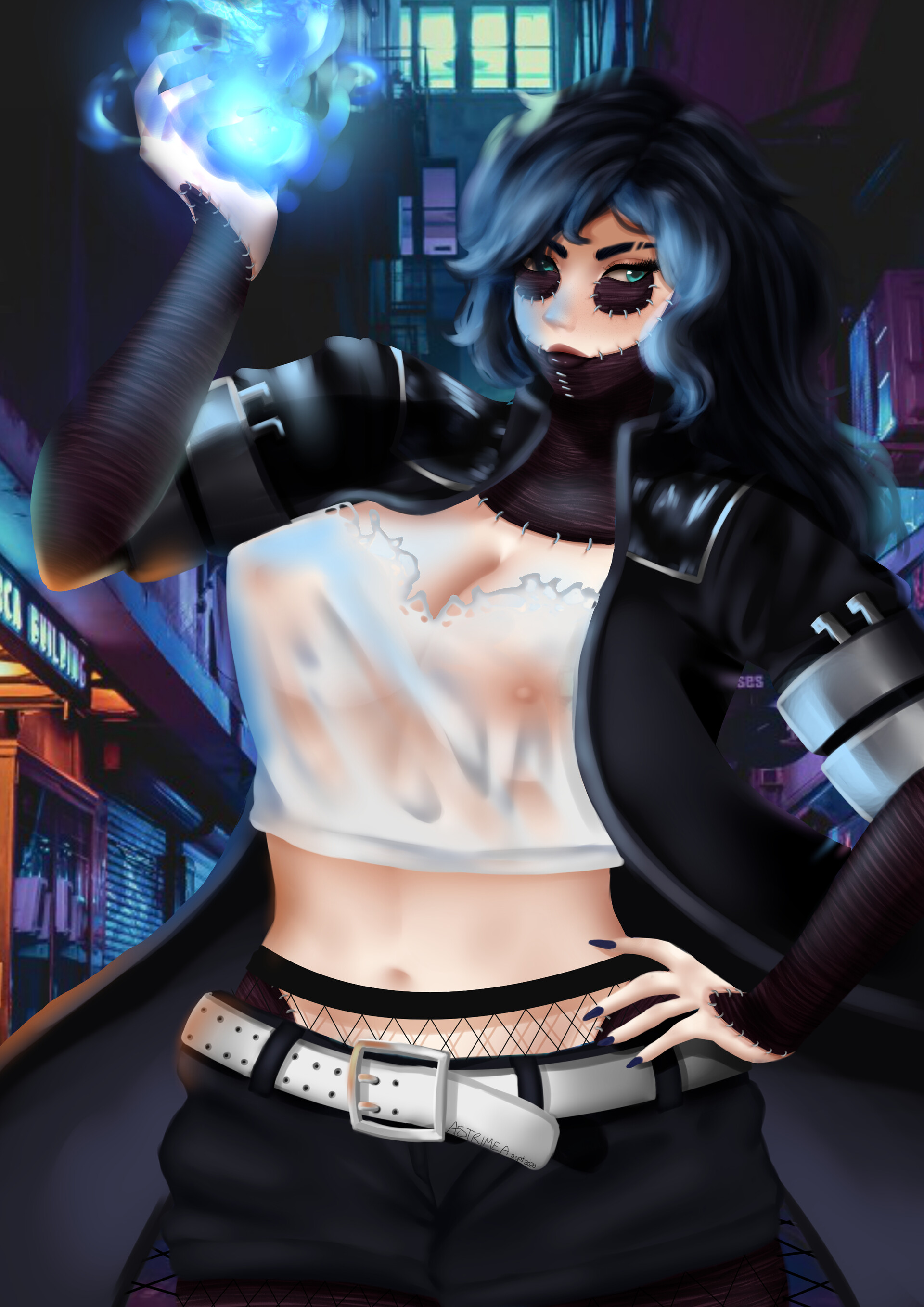Artstation Female Dabi My Hero Academia Astrimea