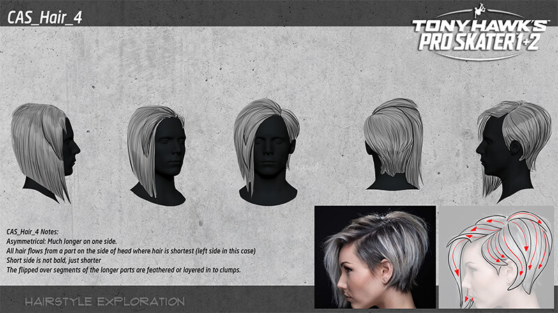 Hairstyle Concept (Photoshop)