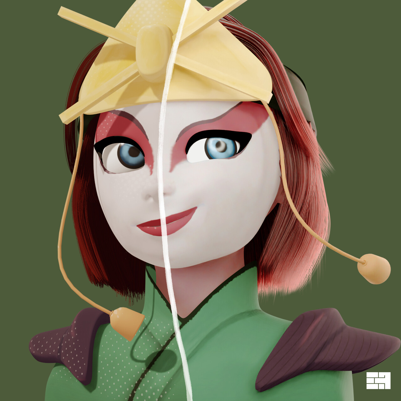 Enzo Austria - ATLA Suki (Kyoshi warrior)