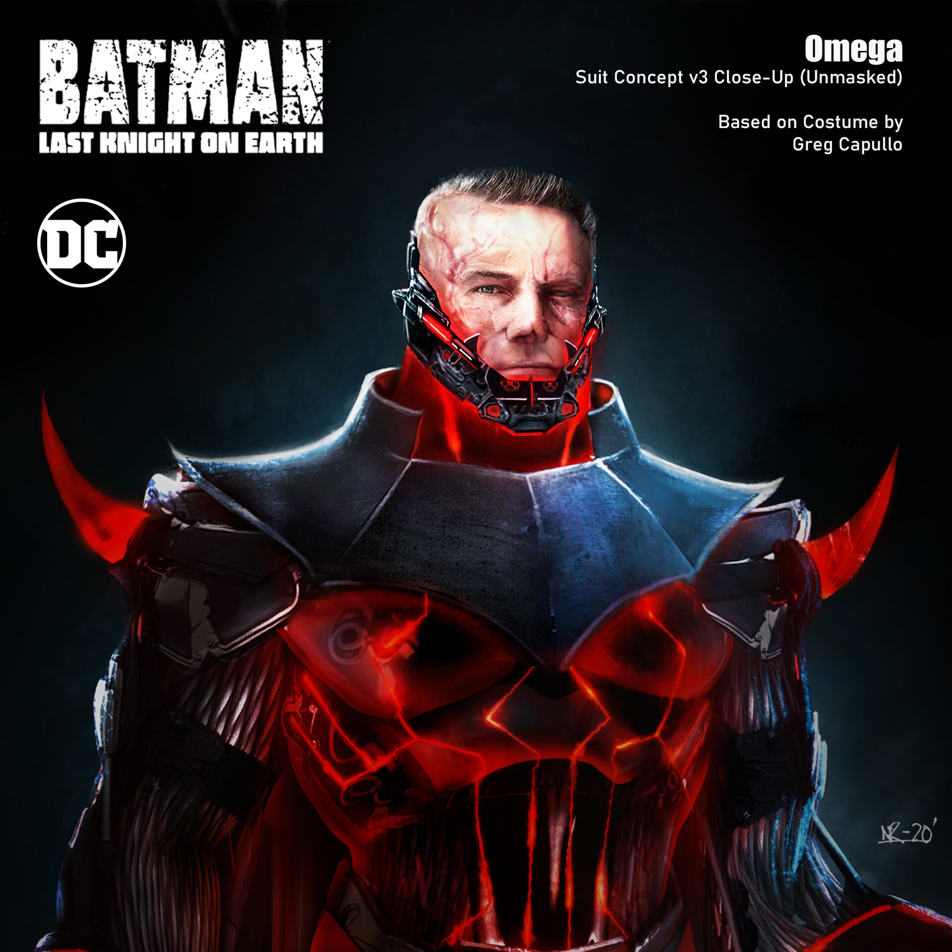 Nabeel Rooshan - Batman Last Knight on Earth: Omega