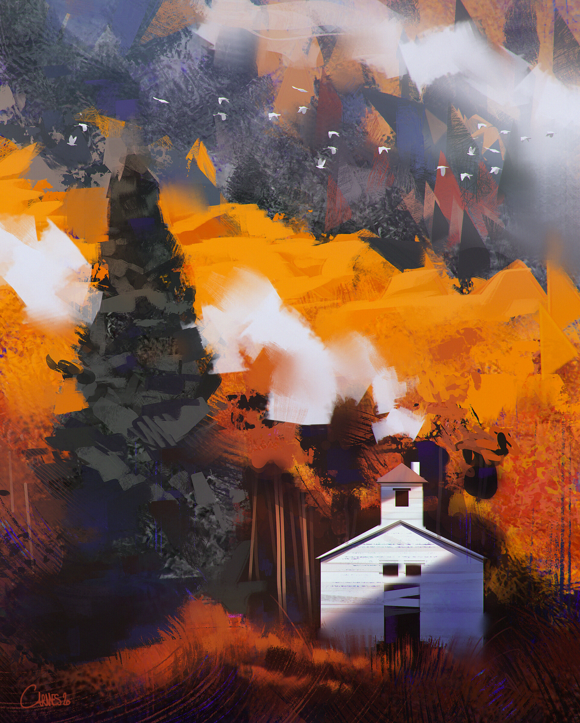 jocelin-carmes-fall-study.jpg (1920×2394)-花瓣网