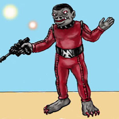 Red snaggletooth sale