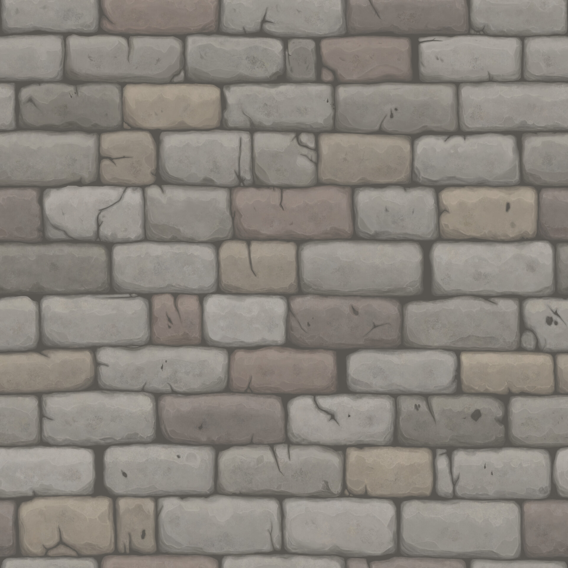 Artstation Castle Brick Walls