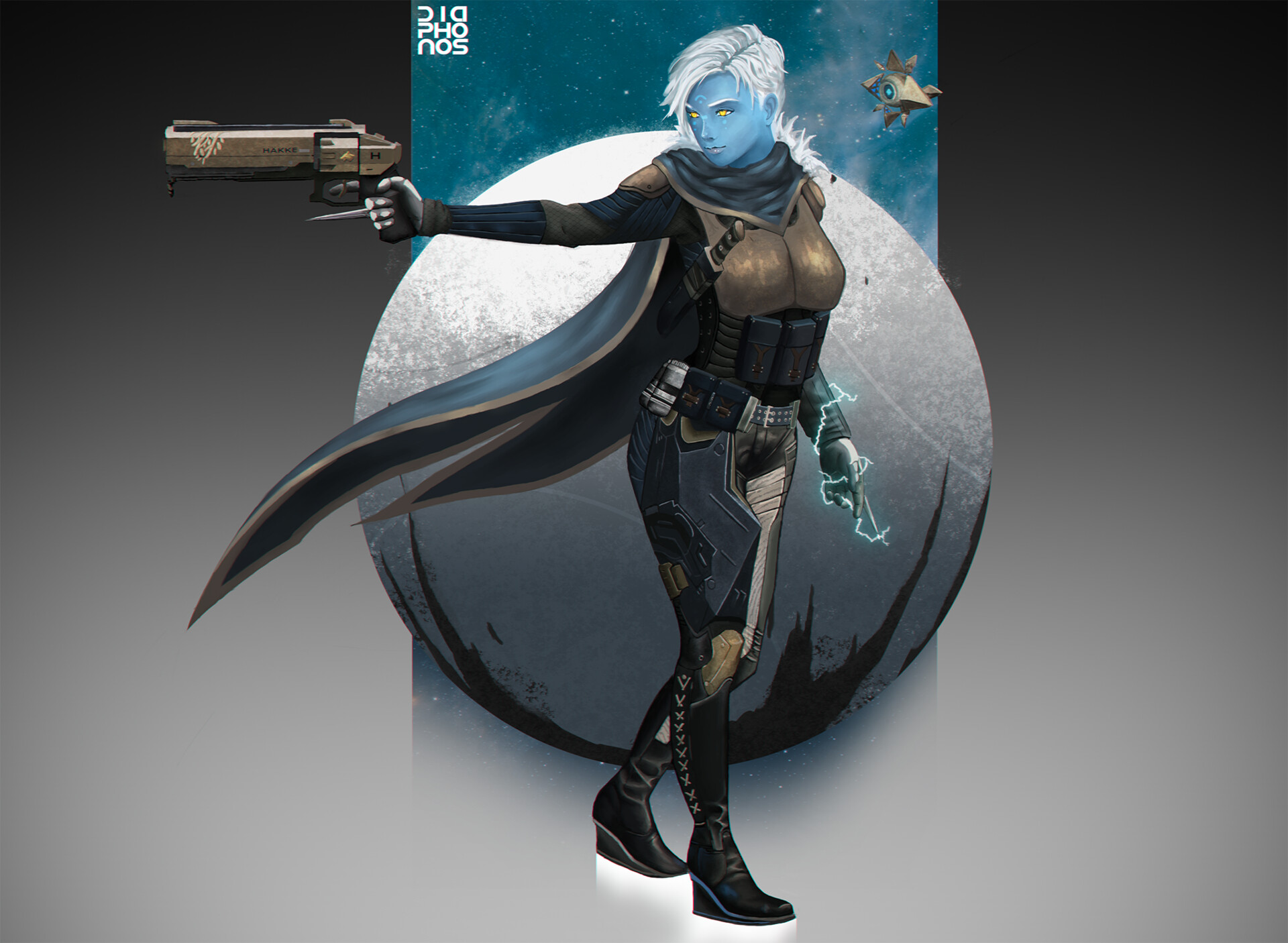 Destiny 2 Female Hunter. 