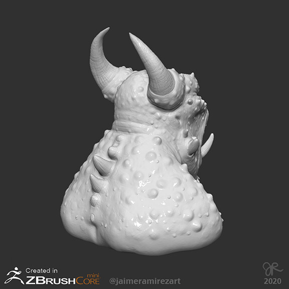 Artstation Zbrush Core Mini Studies Jaime Ramirez