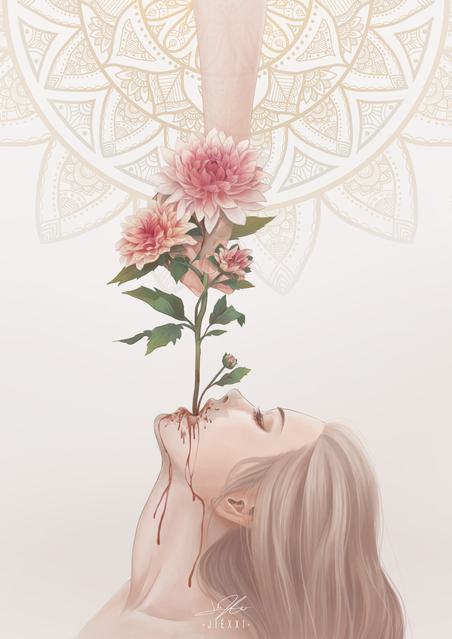Artstation Illustration Hanahaki Disease Jiexi Tan Hanahaki disease | read description podrobnee. hanahaki disease jiexi tan