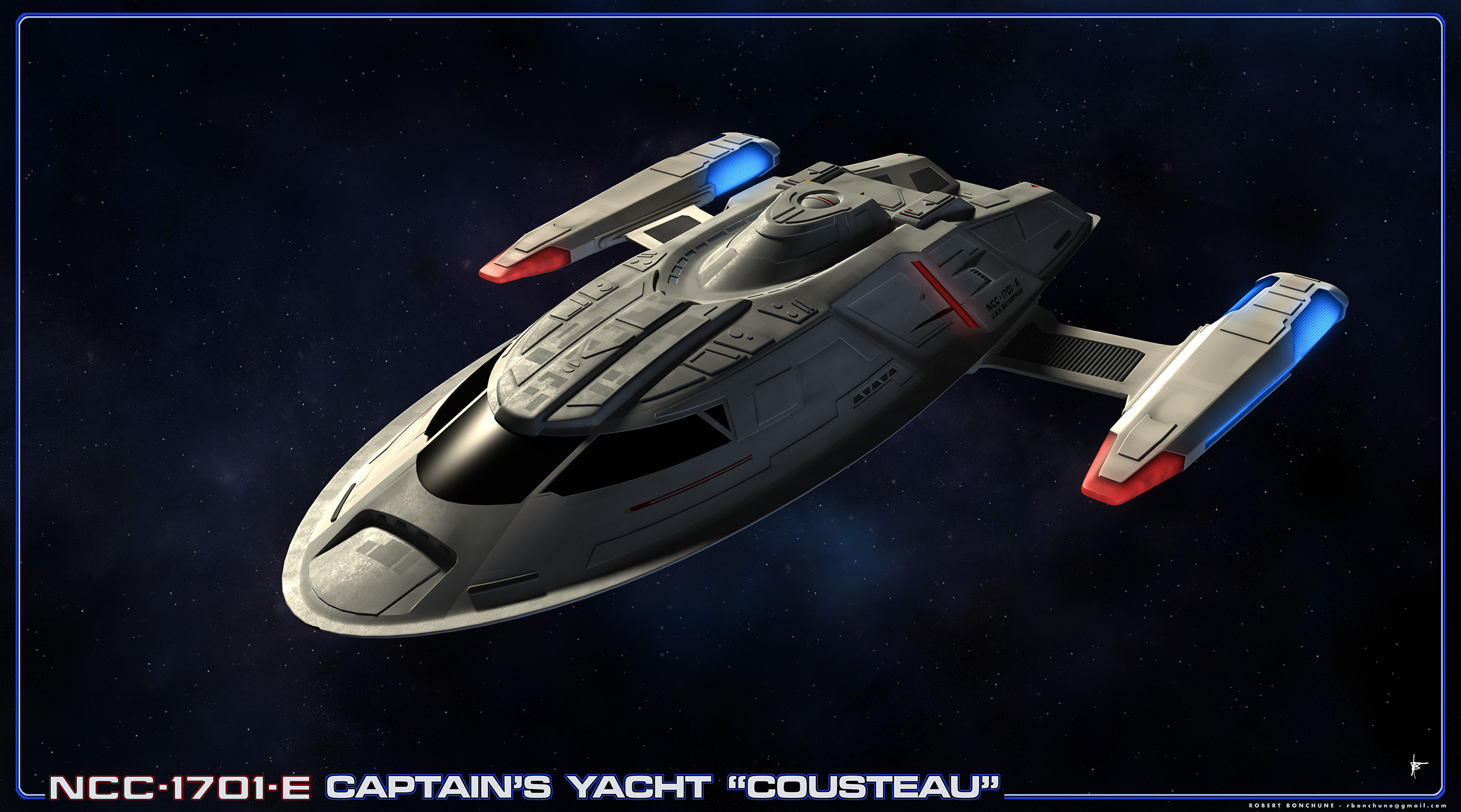 star trek enterprise captain's yacht