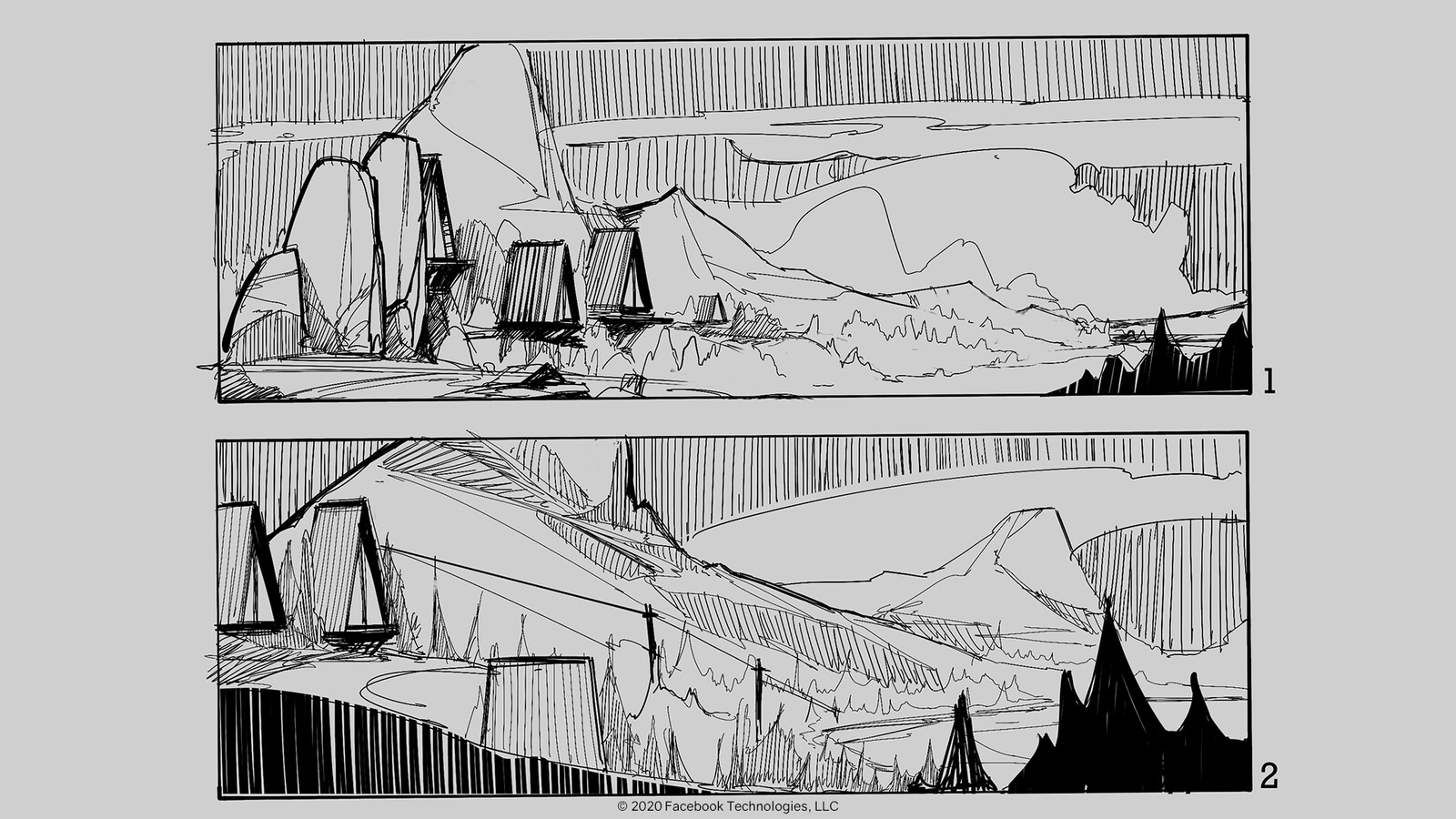 Sketches for the location