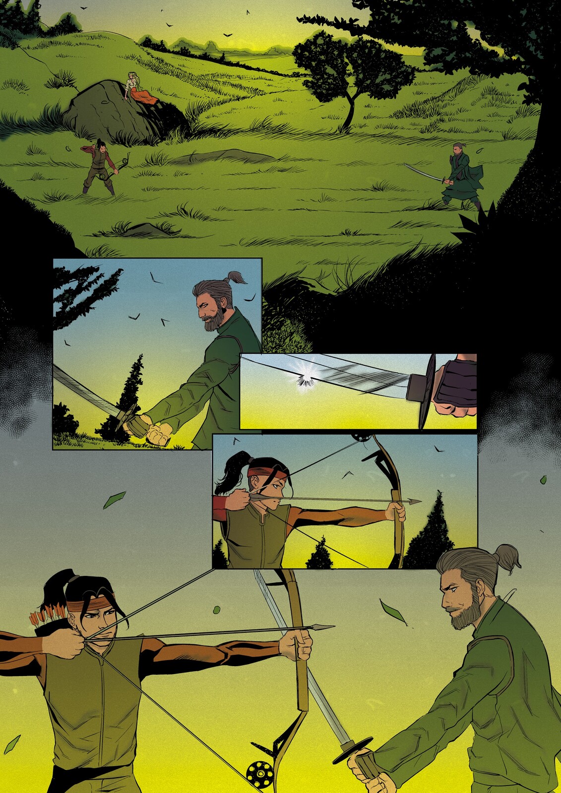 Writer: Jassim Al Mohannadi

Artist: Rafael Chrestani
Colors: by me 
