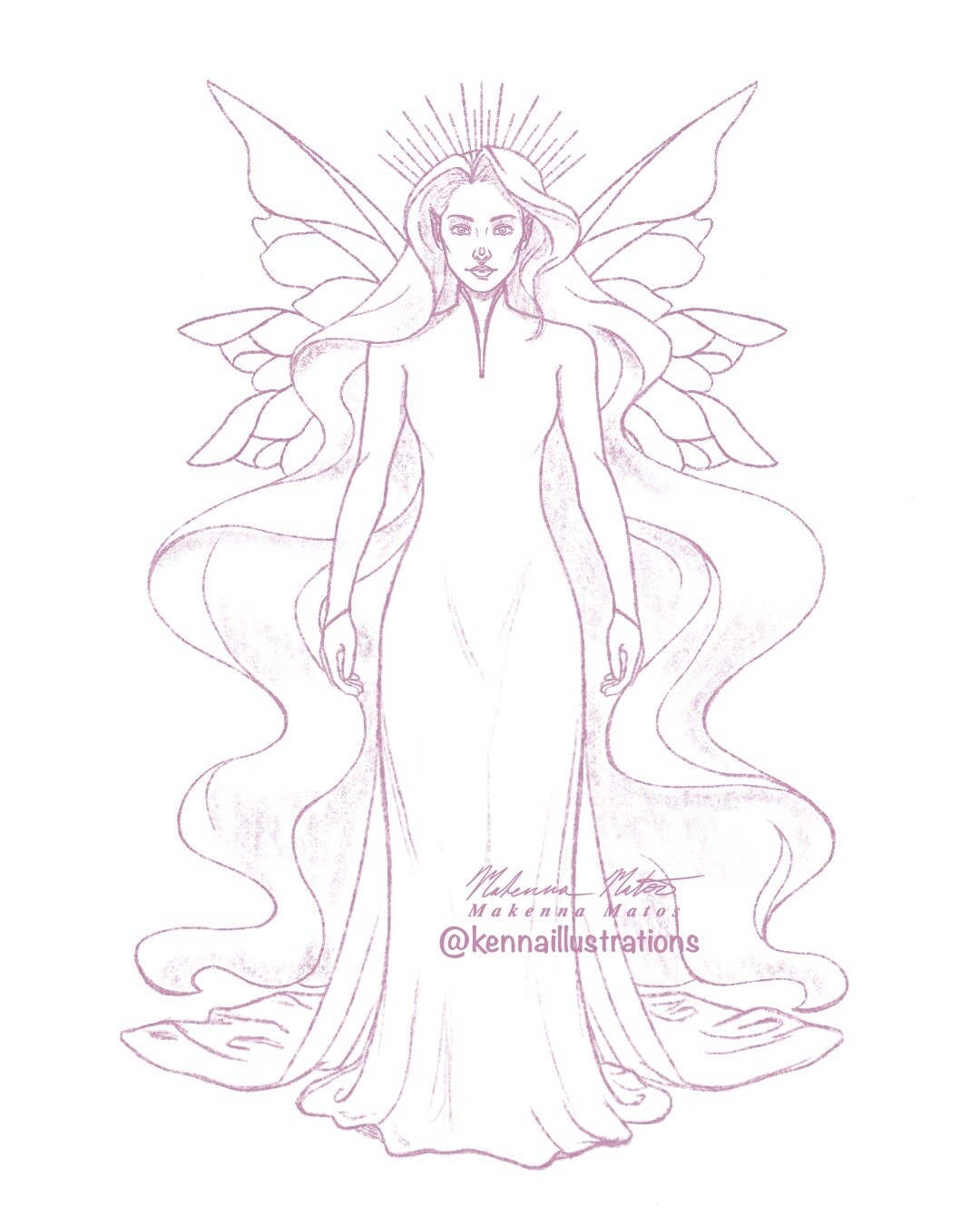 Artstation Fairy Queen Sketch Makenna Matos Artstation Fairy Queen Sketch Makenna Matos