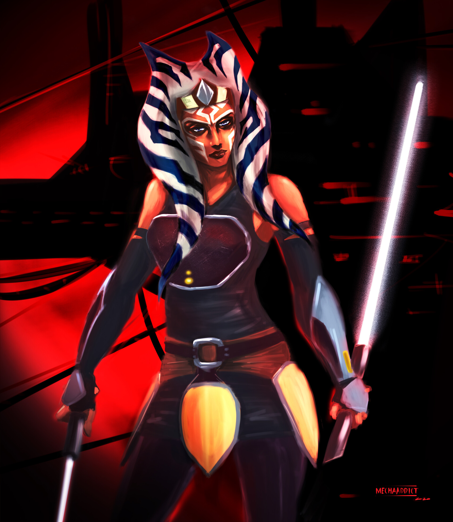 ArtStation Ahsoka Tano in Mustafar