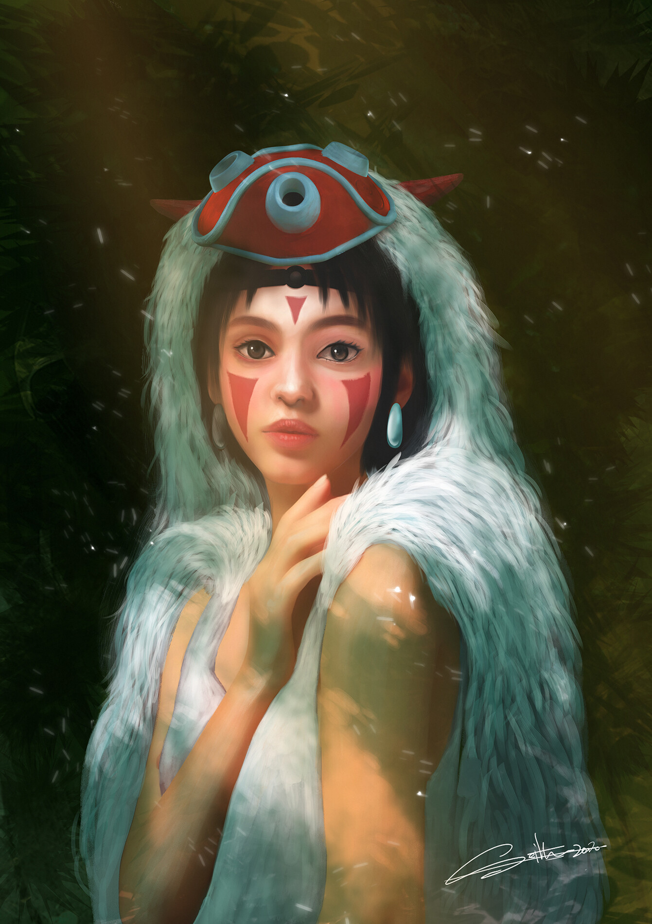 ArtStation Princess Mononoke