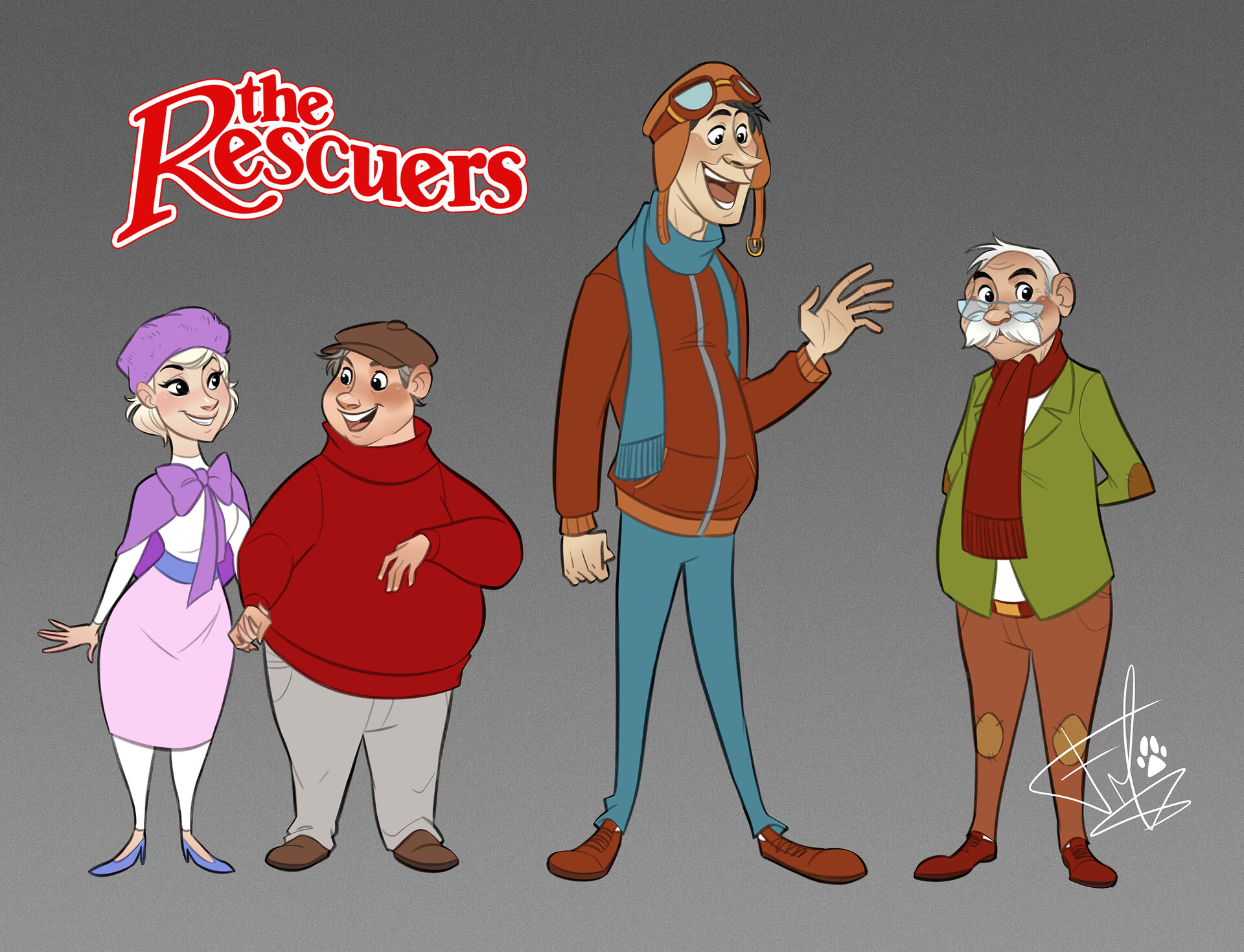 The rescuers deals down under characters