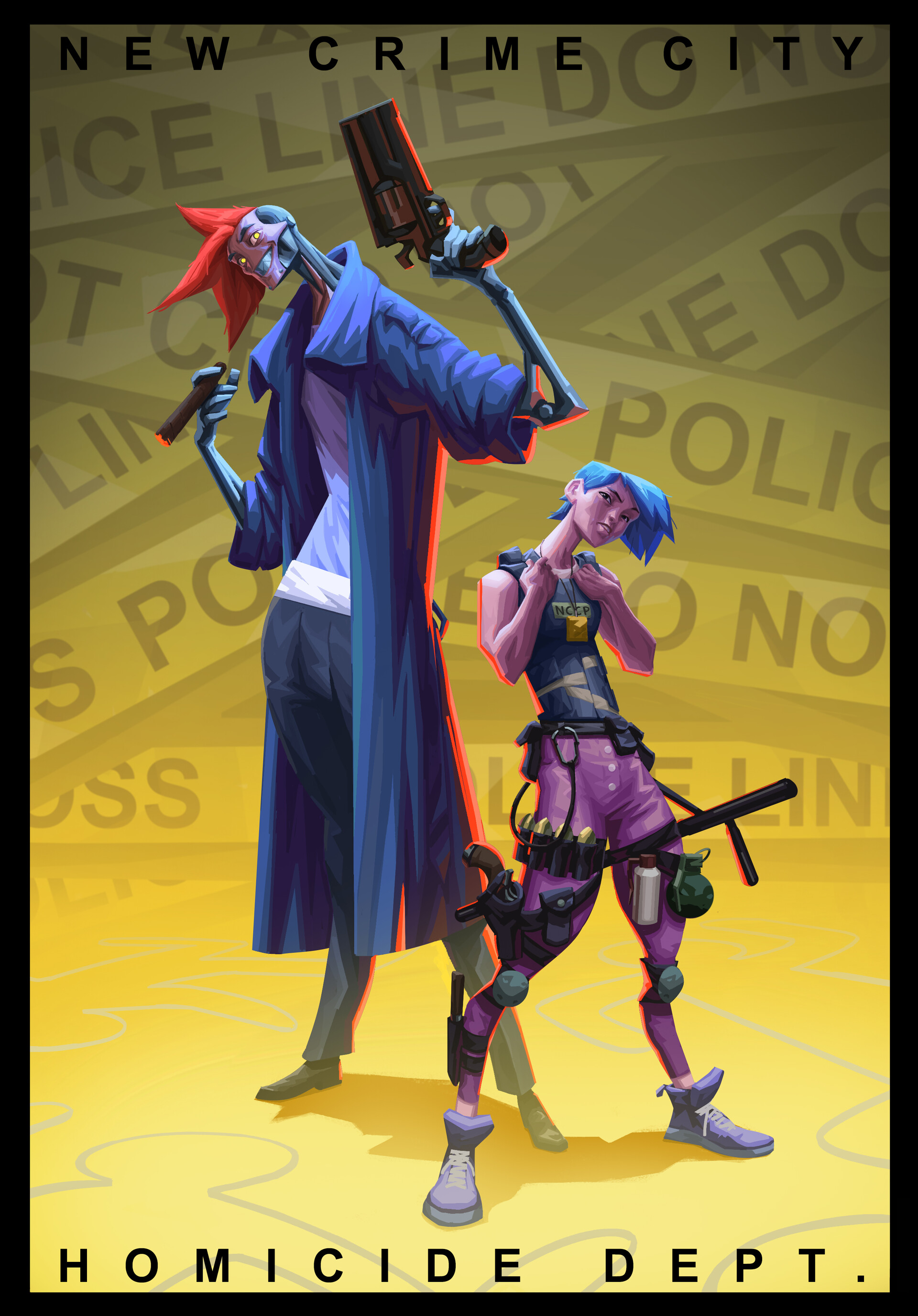 city crime comics #32 - artwork main image 0